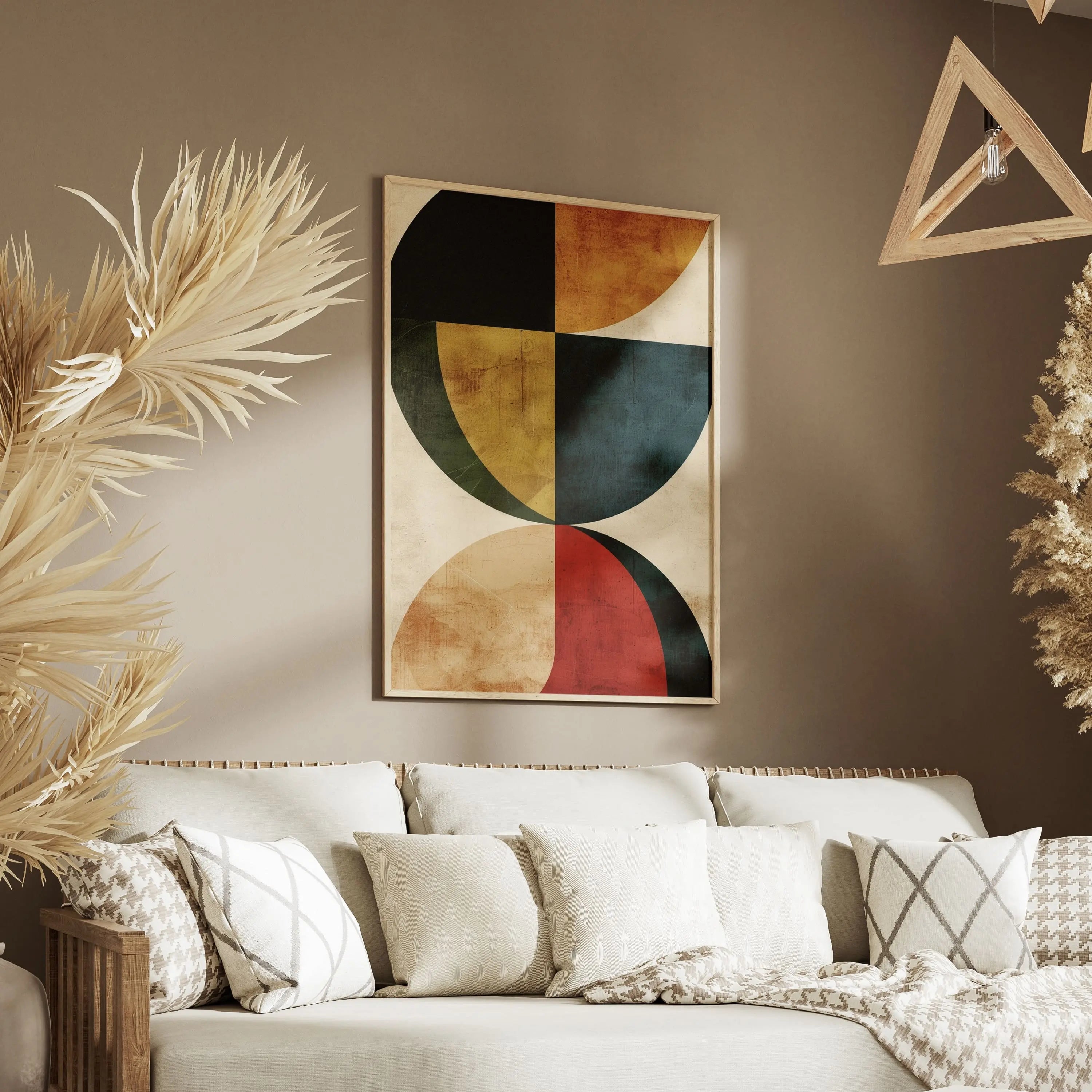 Tableau Décoration Murale - Fusion Chromatique