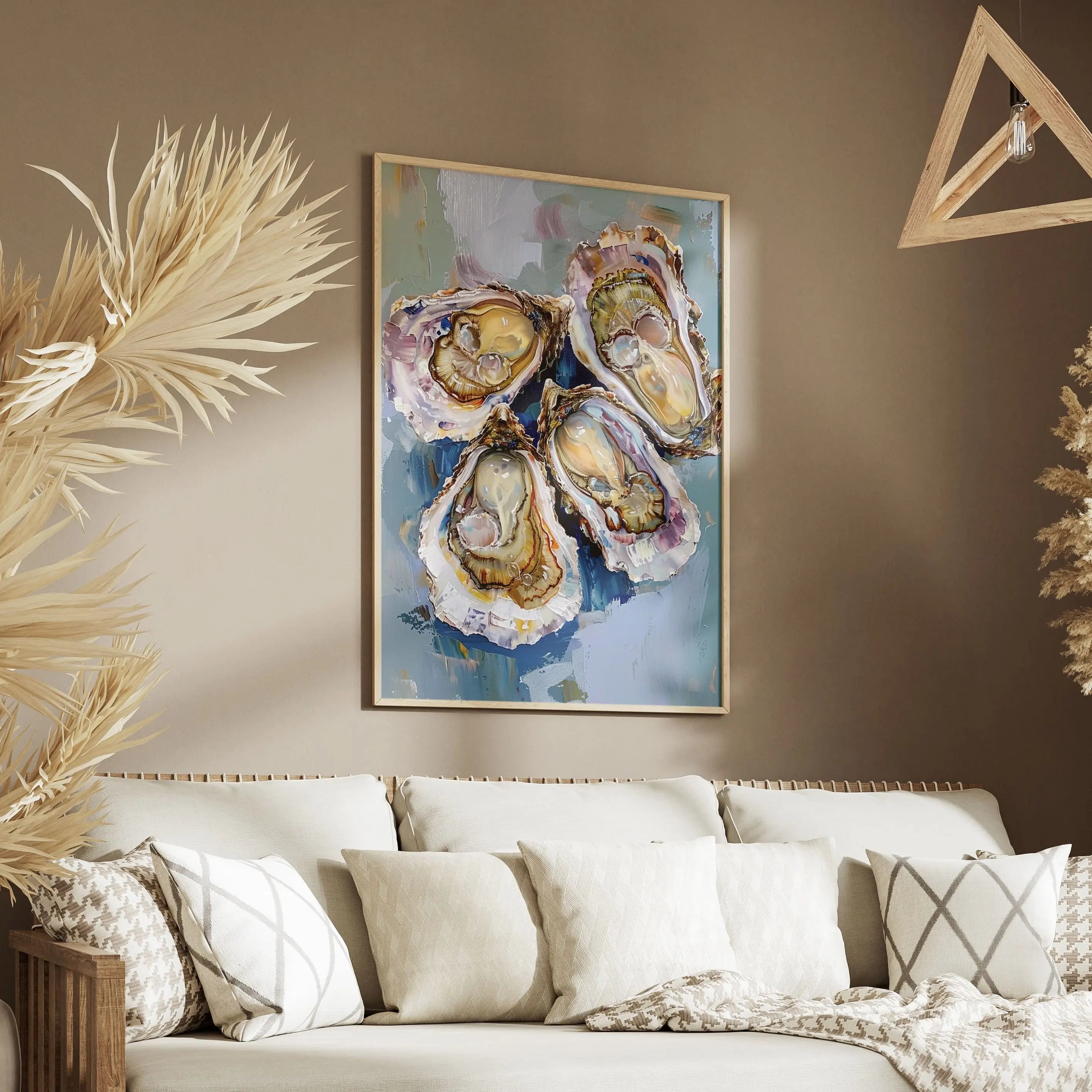 Tableau Décoration Murale - Les Perles Salées – Éloge de la mer et de la matière