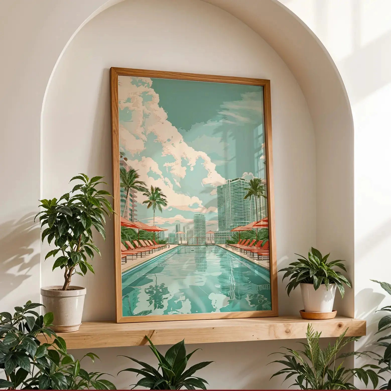 Tableau Décoration Murale Miami – Miami Dream | Évasion dans la Magic City