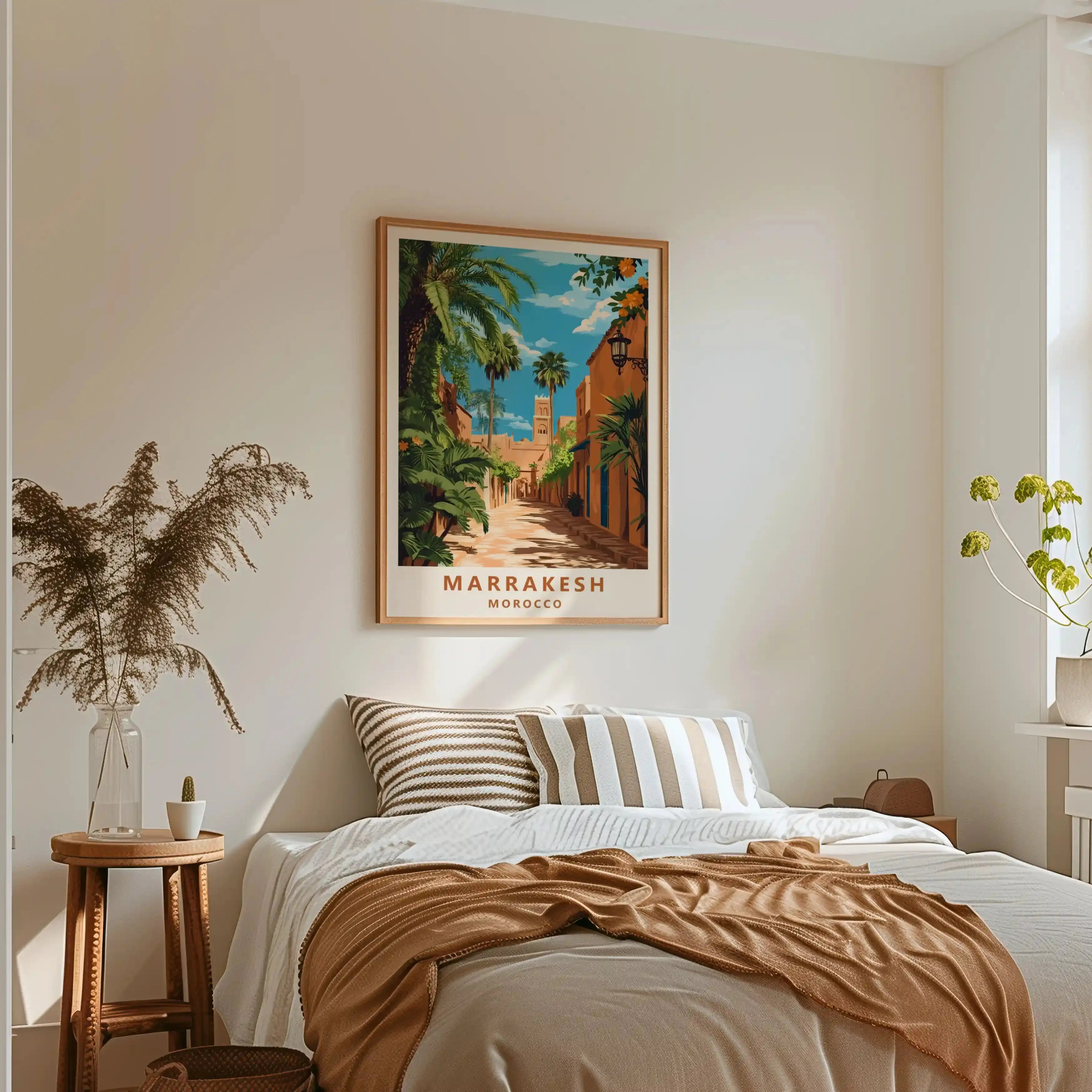 Tableau Moderne – Marrakesh – La Promenade Orientaliste Kivura Shop