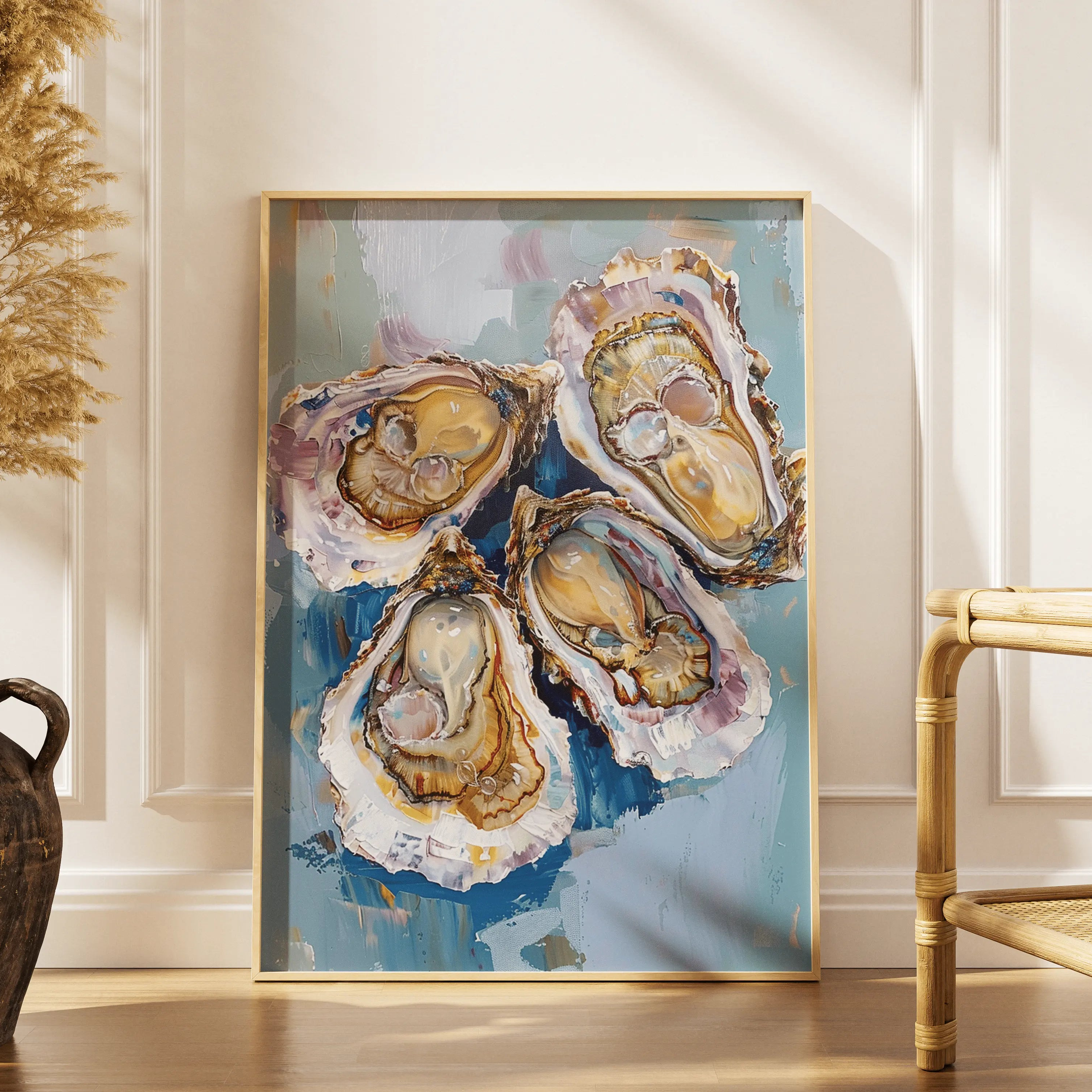 Tableau Décoration Murale - Les Perles Salées – Éloge de la mer et de la matière