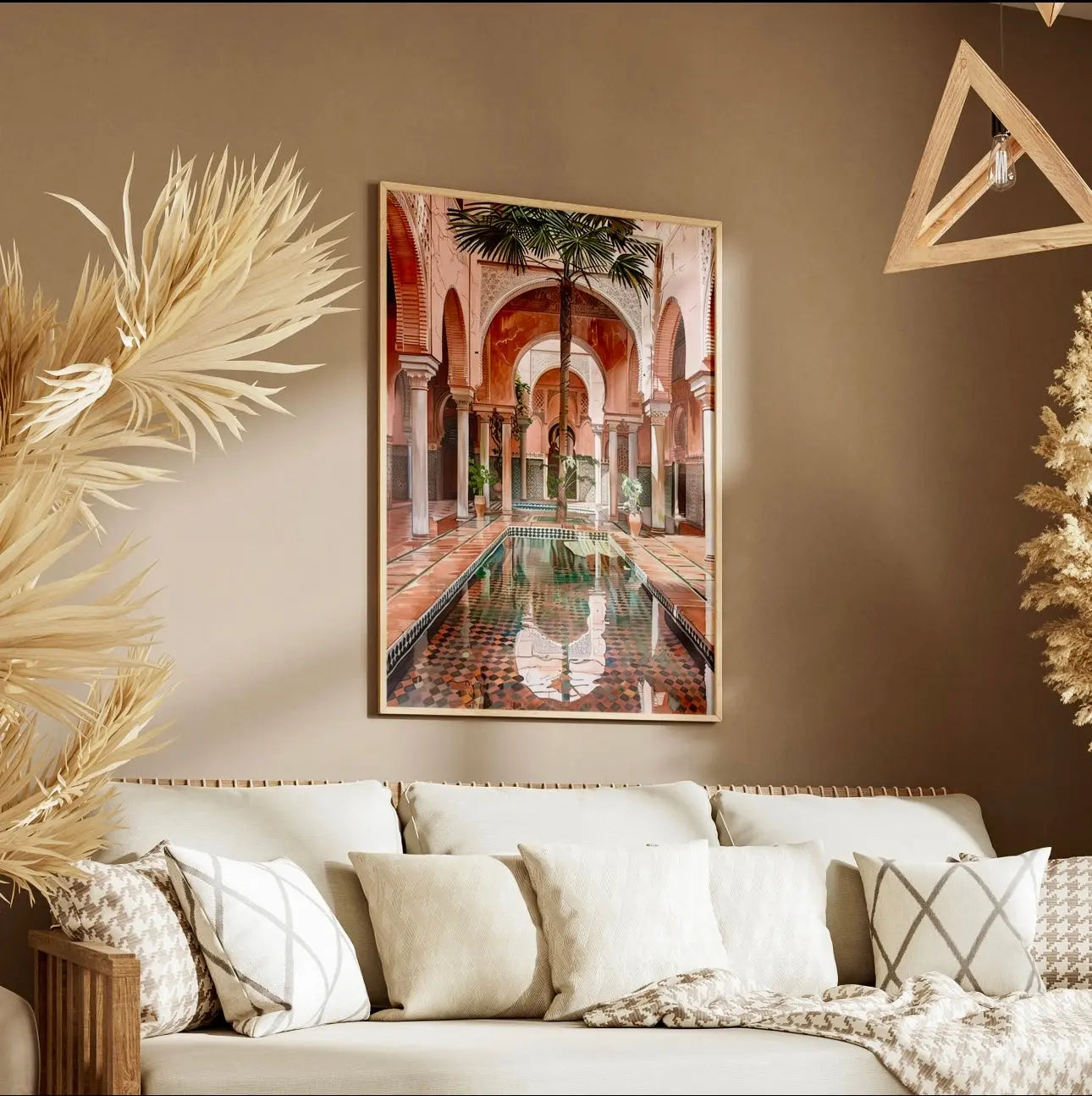 Tableau Décoration Murale - Reflets de Marrakech