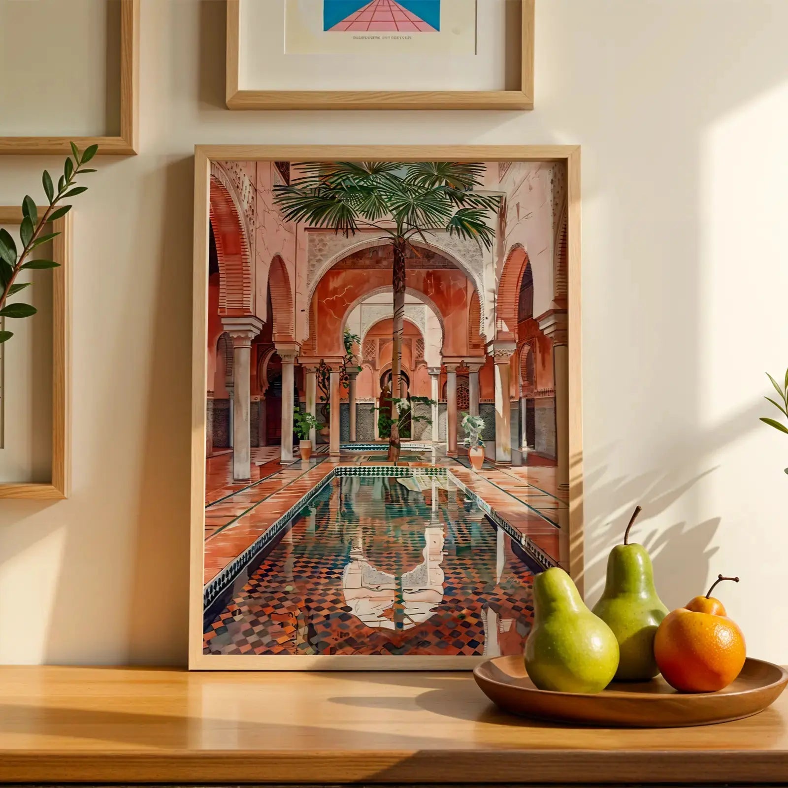 Tableau Décoration Murale - Reflets de Marrakech