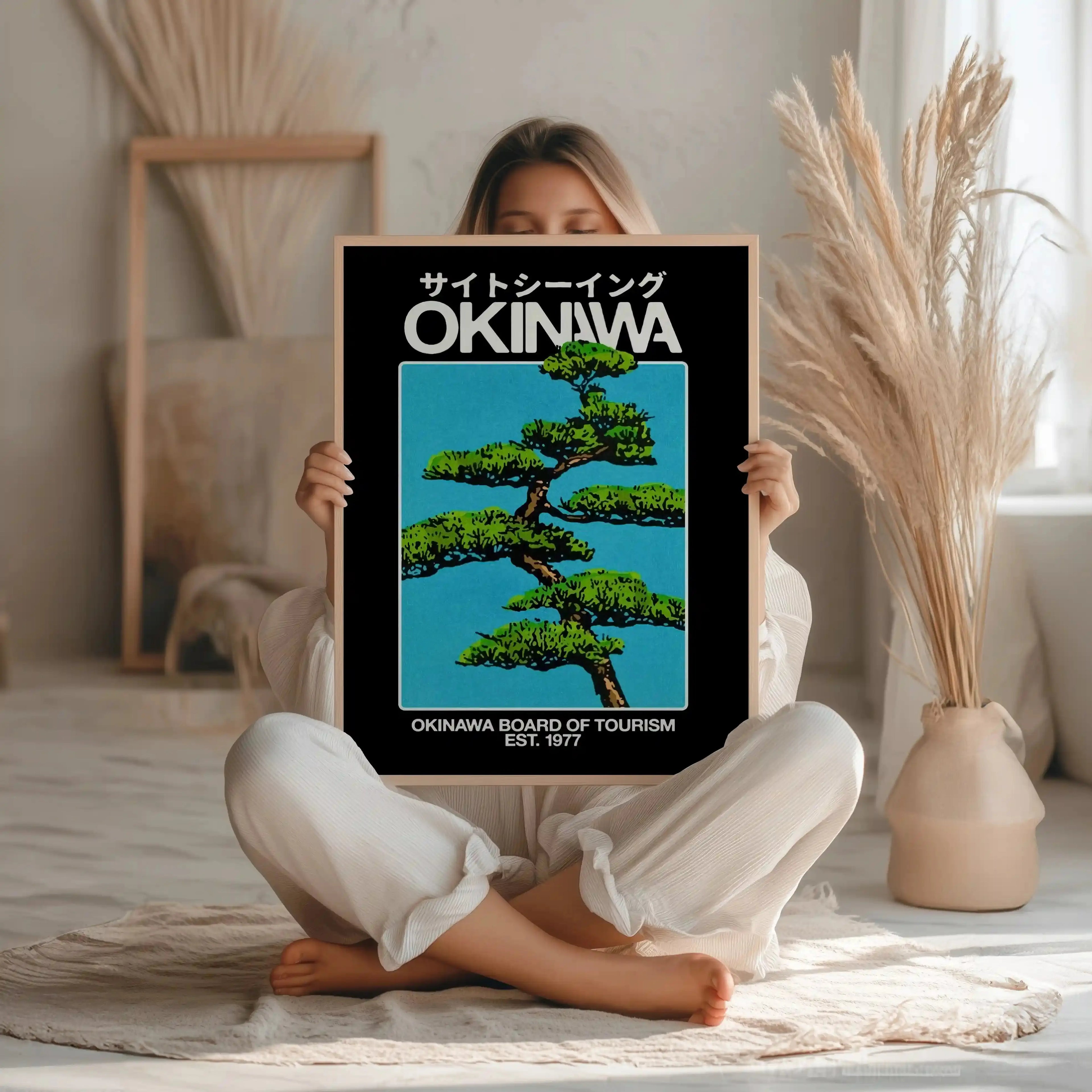 Tableau Moderne - Okinawa Vintage Kivura Shop