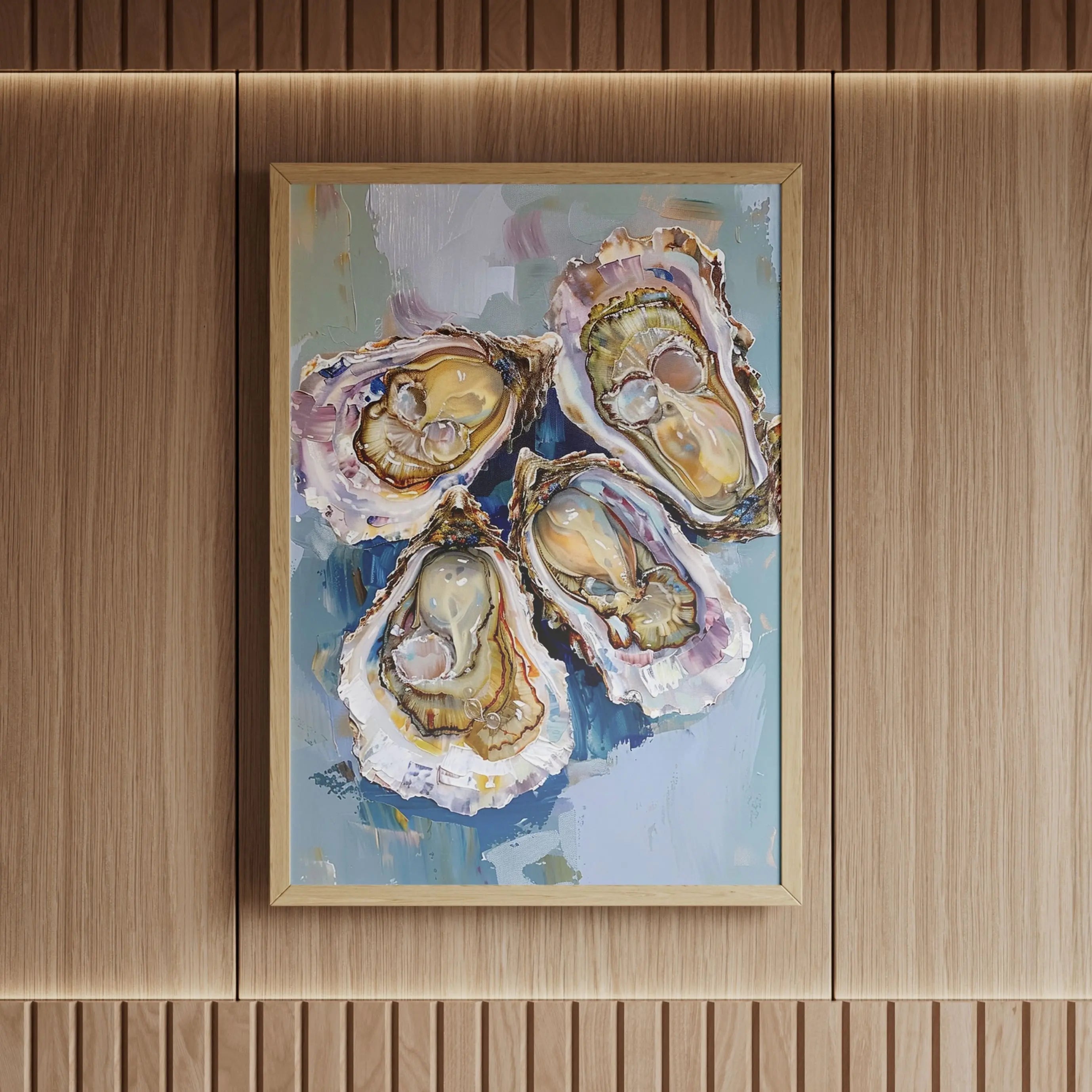 Tableau Décoration Murale - Les Perles Salées – Éloge de la mer et de la matière