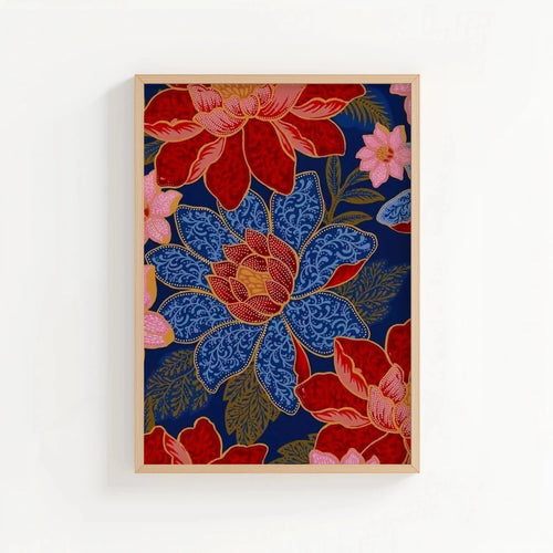 Tableau Coloré -  Fleurs Impériales Kivura Shop