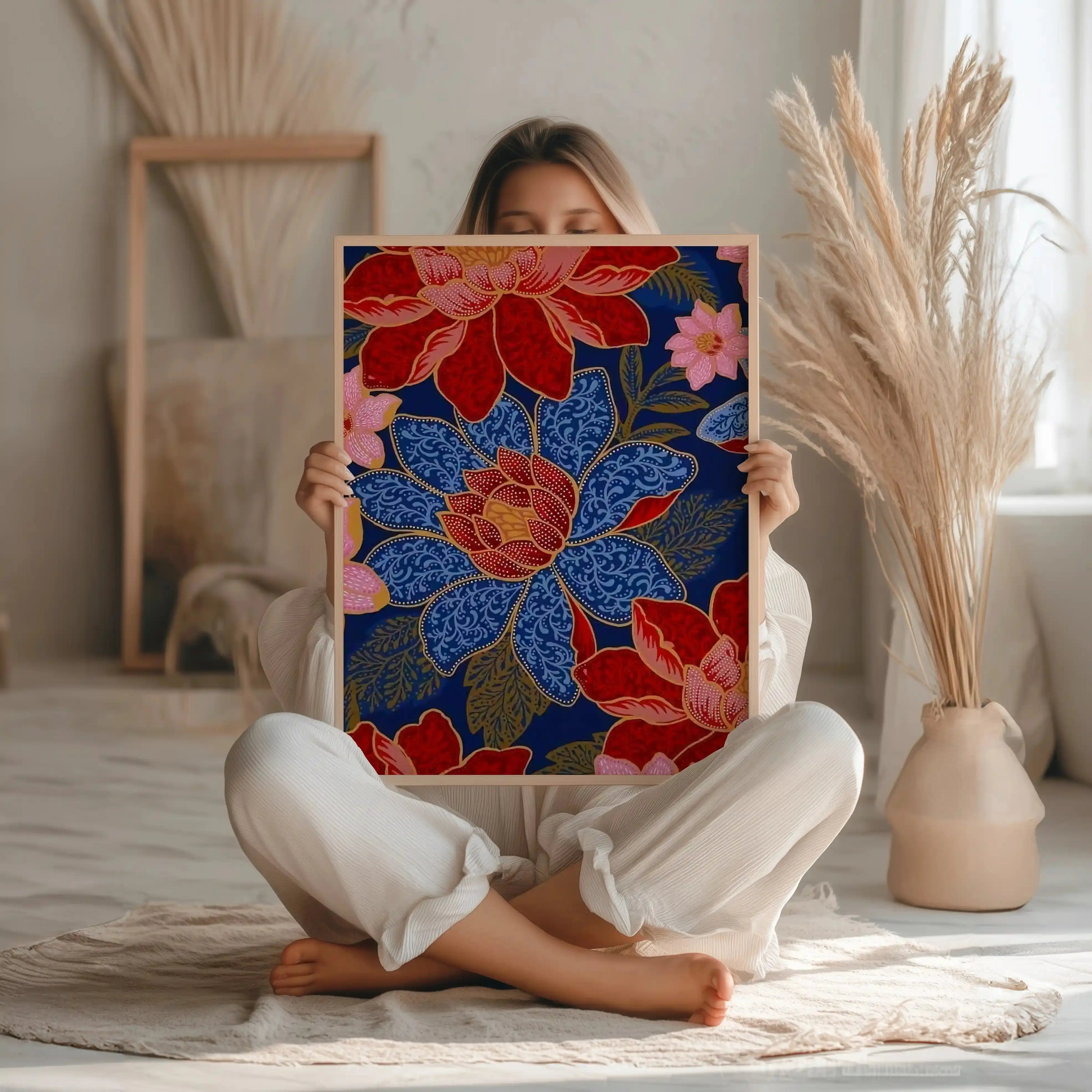 Tableau Coloré -  Fleurs Impériales Kivura Shop