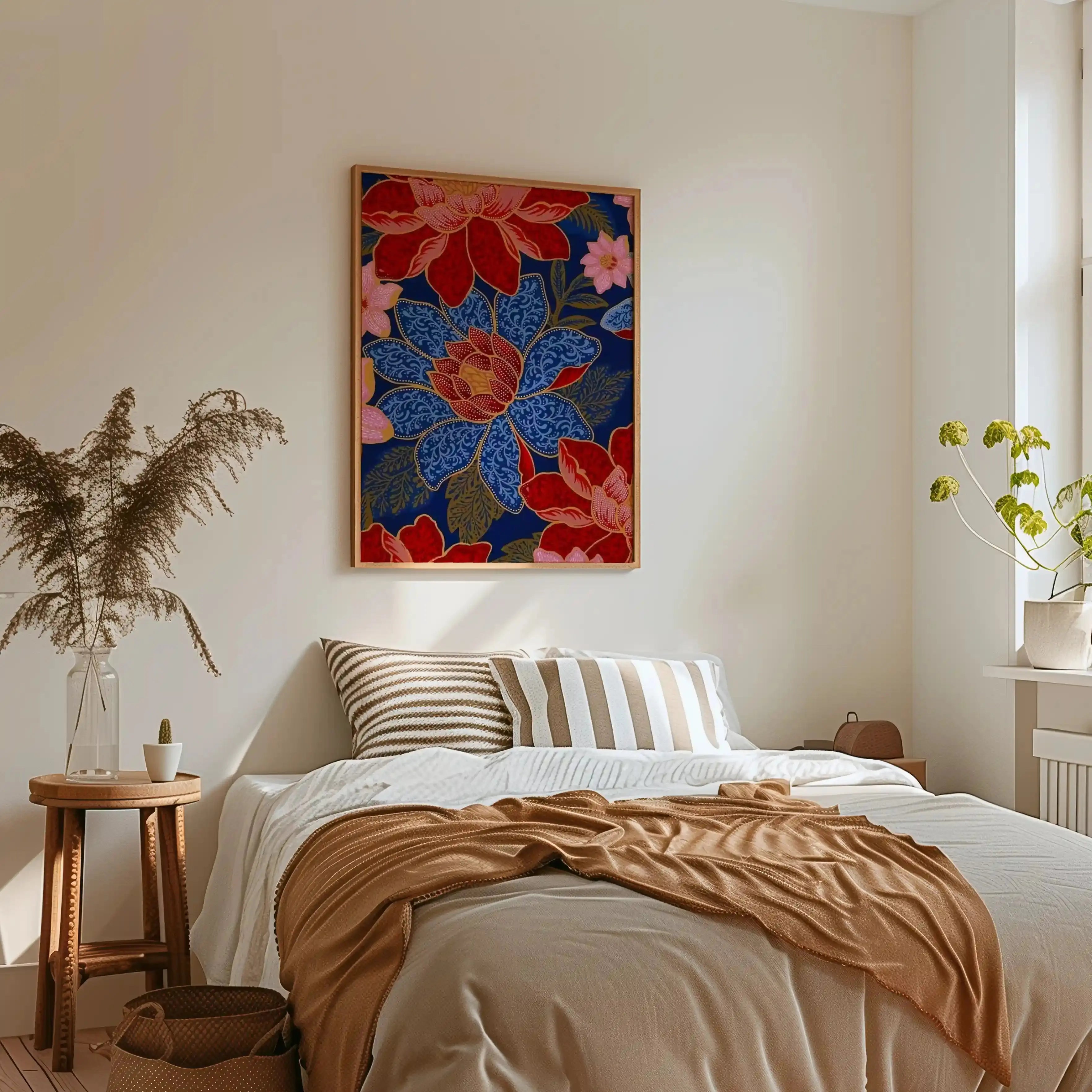 Tableau Coloré -  Fleurs Impériales Kivura Shop