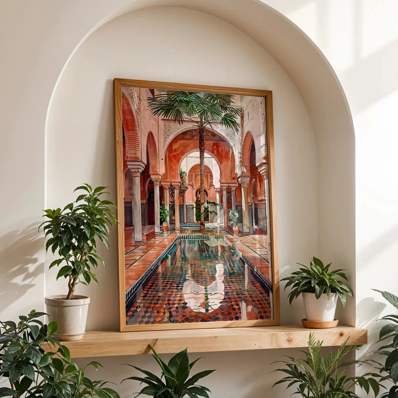 Tableau Décoration Murale - Reflets de Marrakech