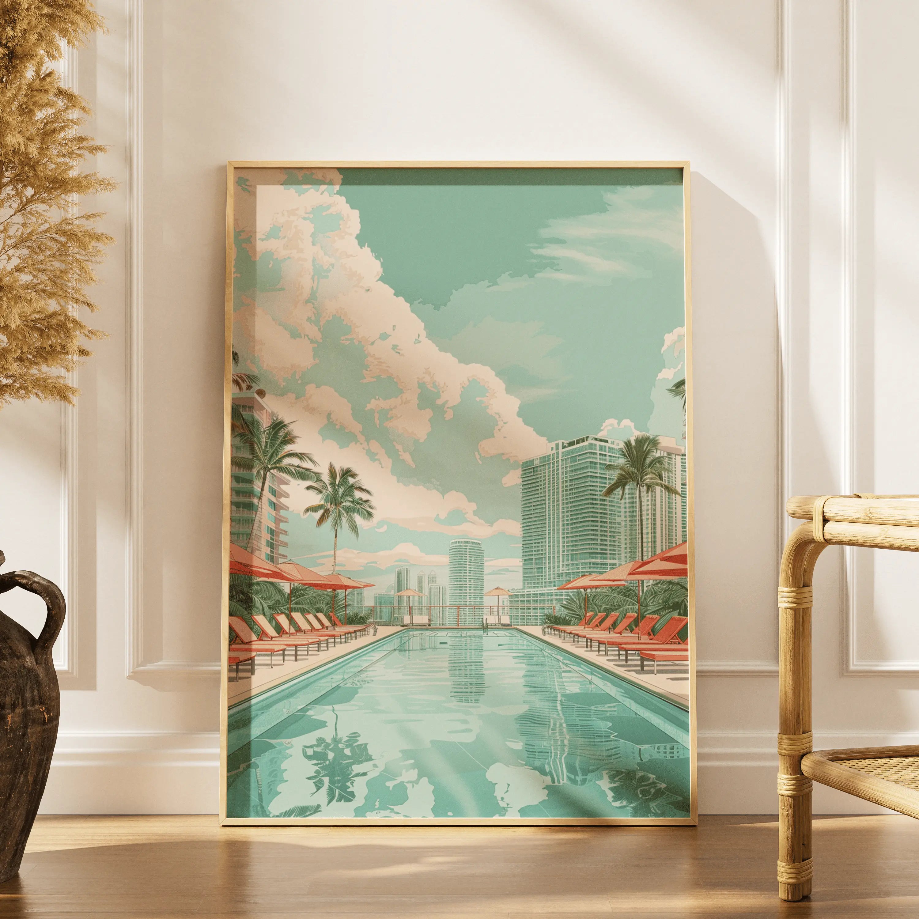 Tableau Décoration Murale Miami – Miami Dream | Évasion dans la Magic City