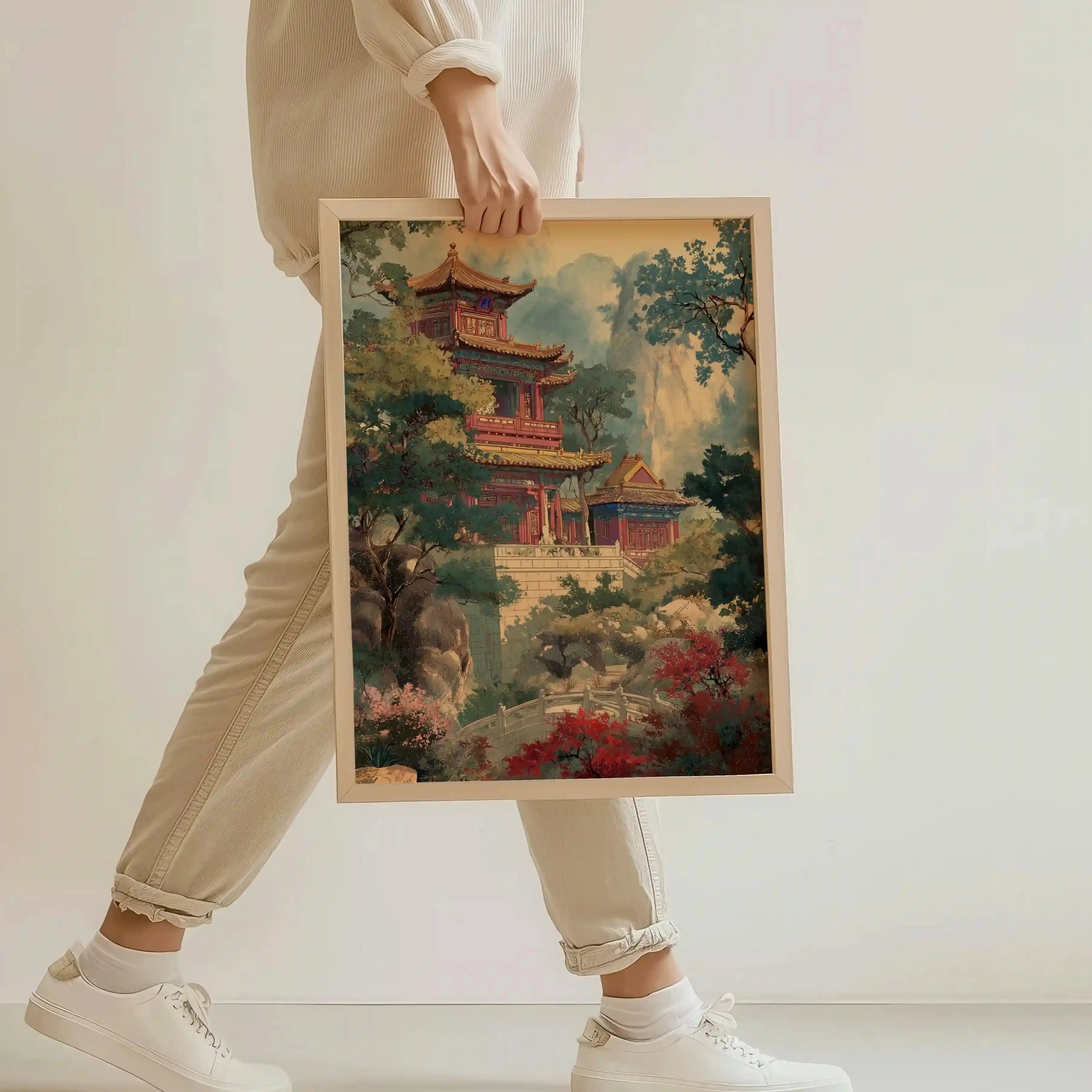 Tableau Decoration - Le Palais des Montagnes Brumeuses Kivura Shop