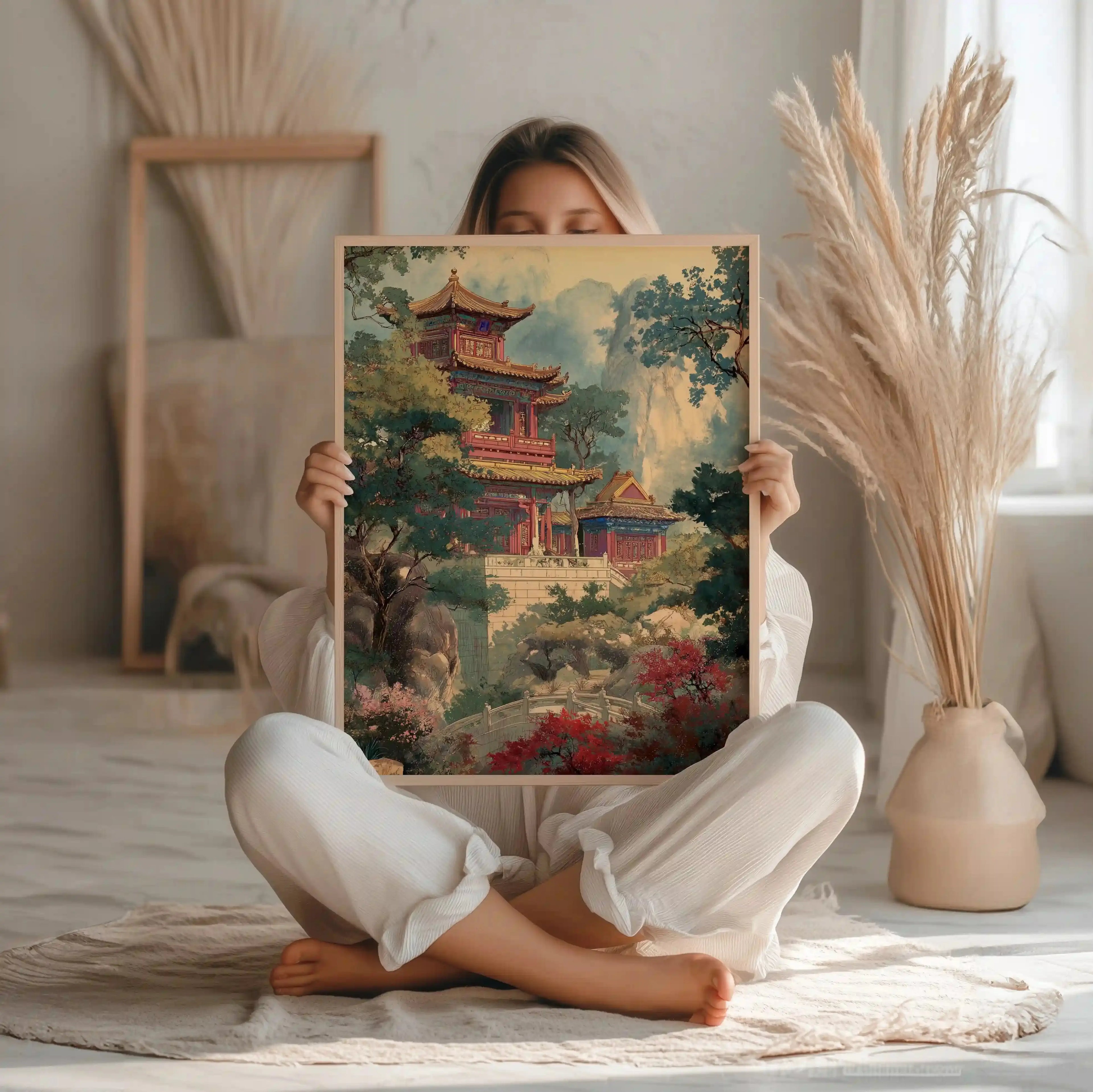 Tableau Decoration - Le Palais des Montagnes Brumeuses Kivura Shop