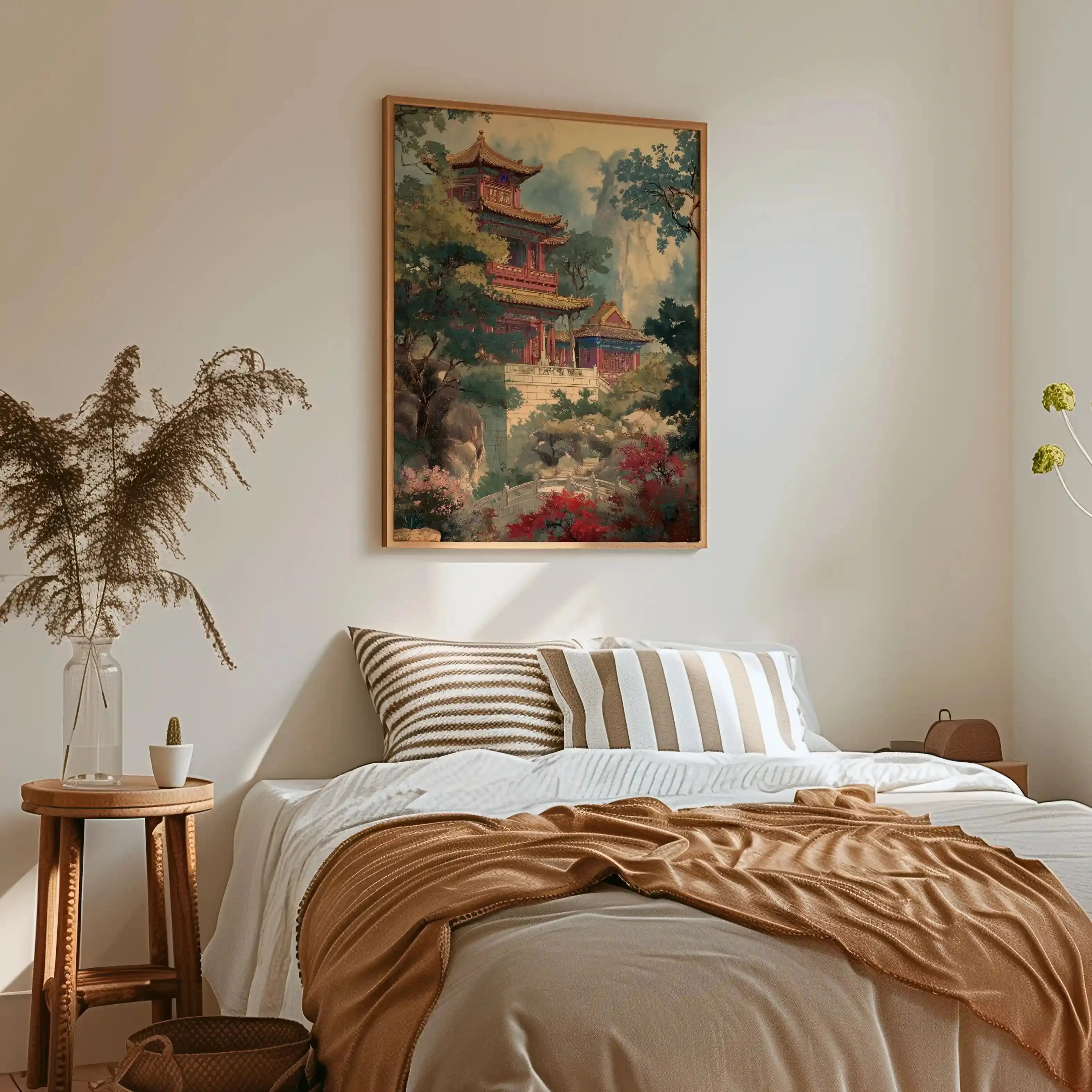 Tableau Decoration - Le Palais des Montagnes Brumeuses Kivura Shop