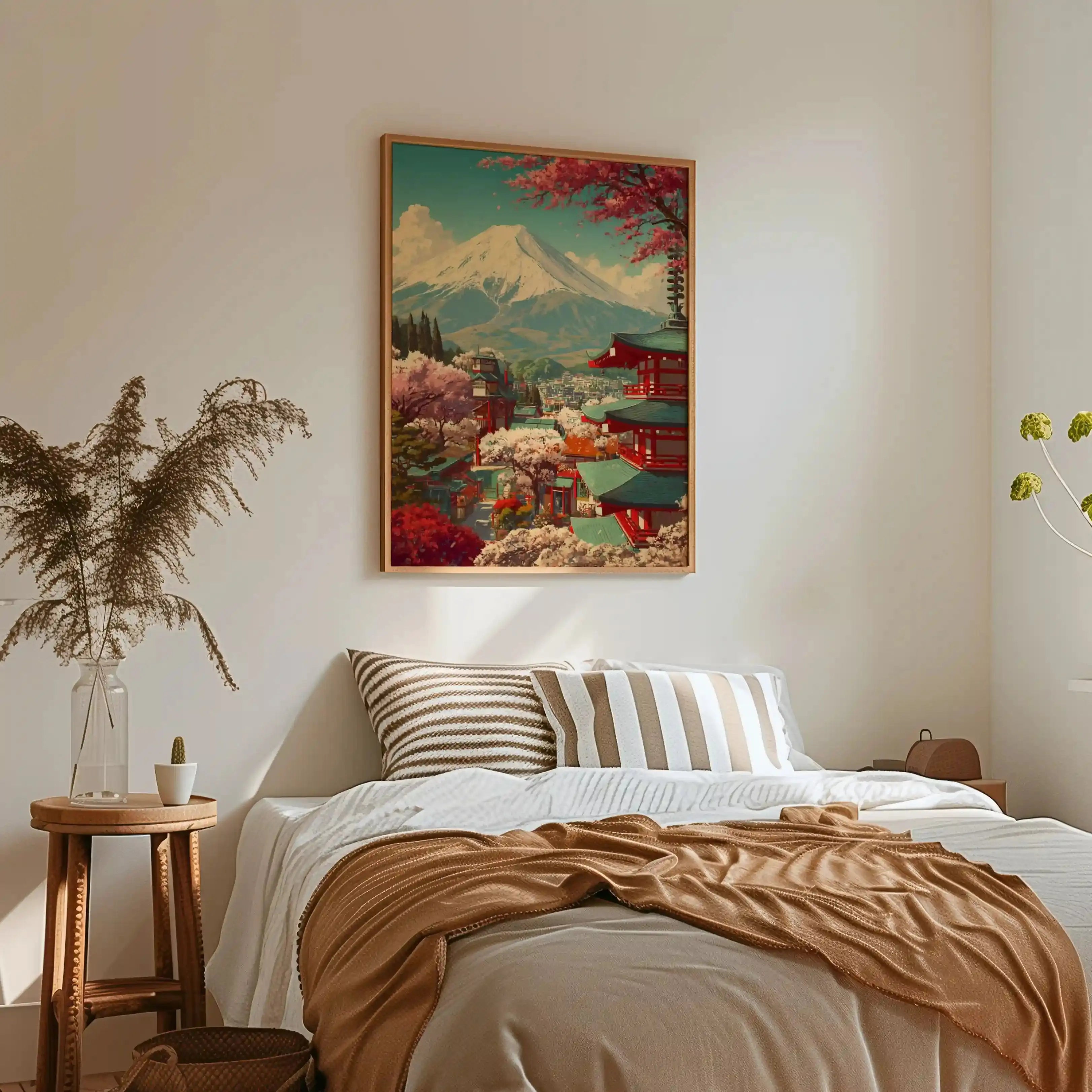 Tableau Décoration – Sous le regard du Mont Fuji Kivura Shop