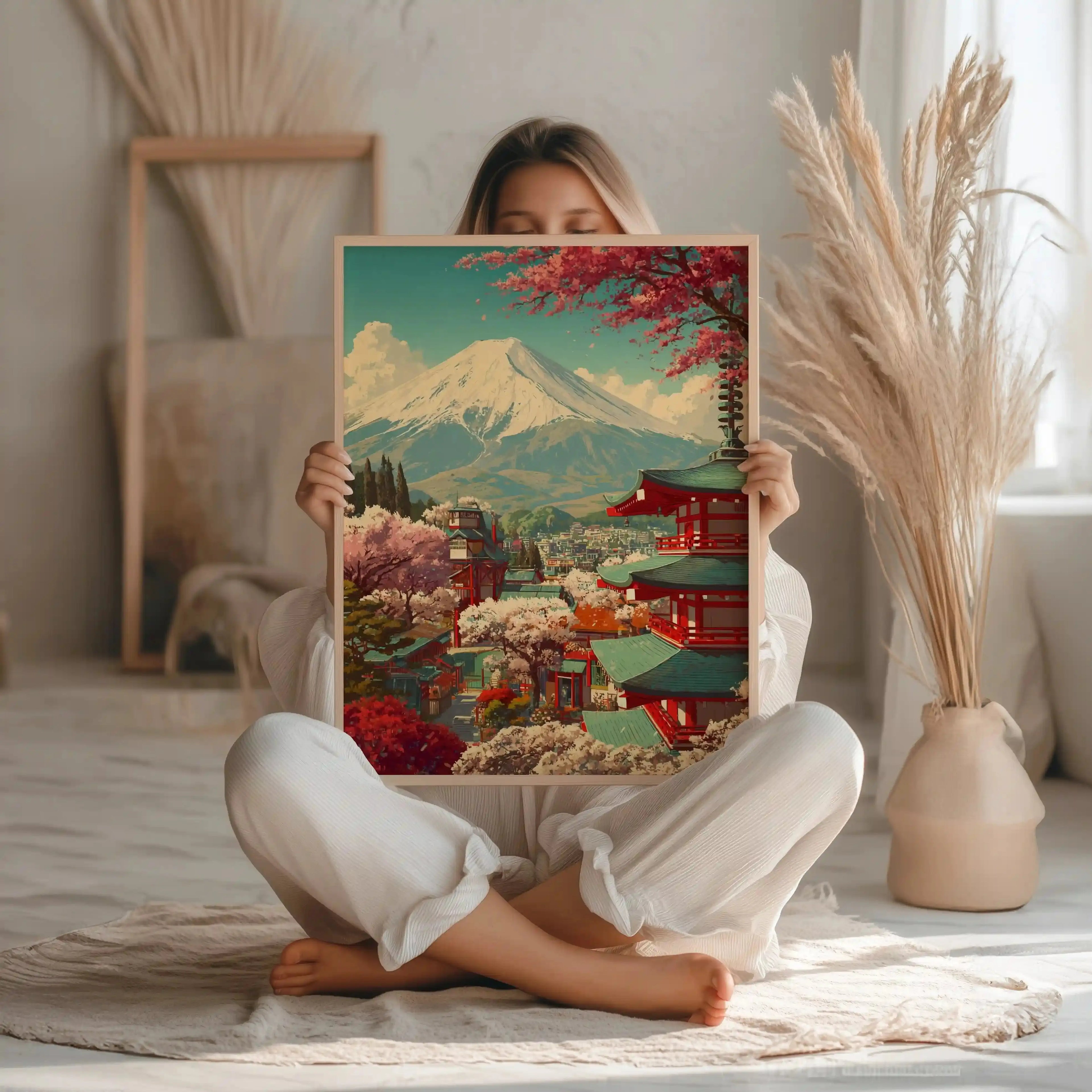 Tableau Décoration – Sous le regard du Mont Fuji Kivura Shop