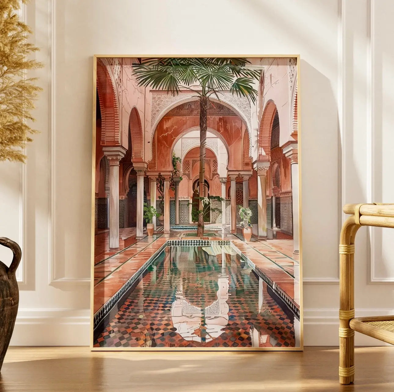 Tableau Décoration Murale - Reflets de Marrakech