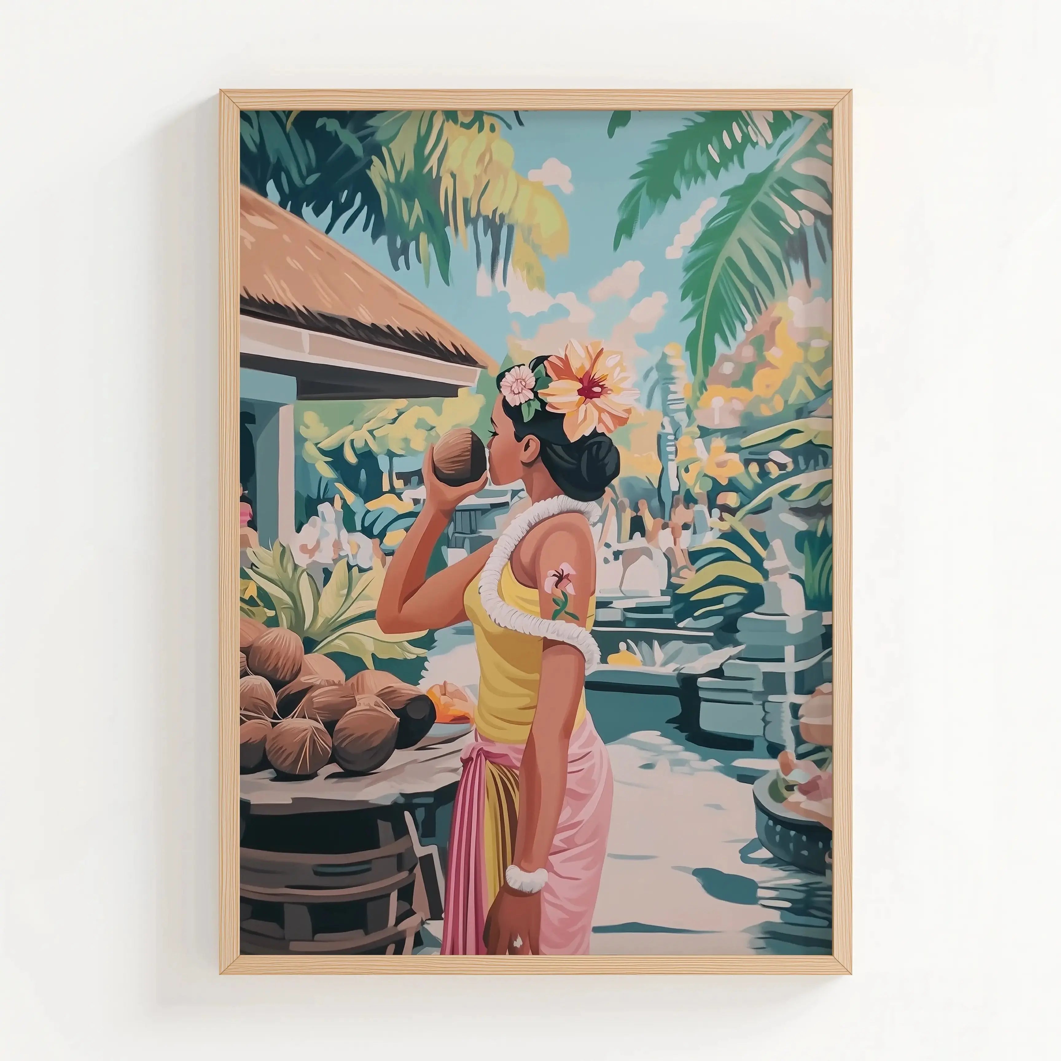 Tableau Décoration Murale - Bali  – Ambiance Exotic Kivura Shop