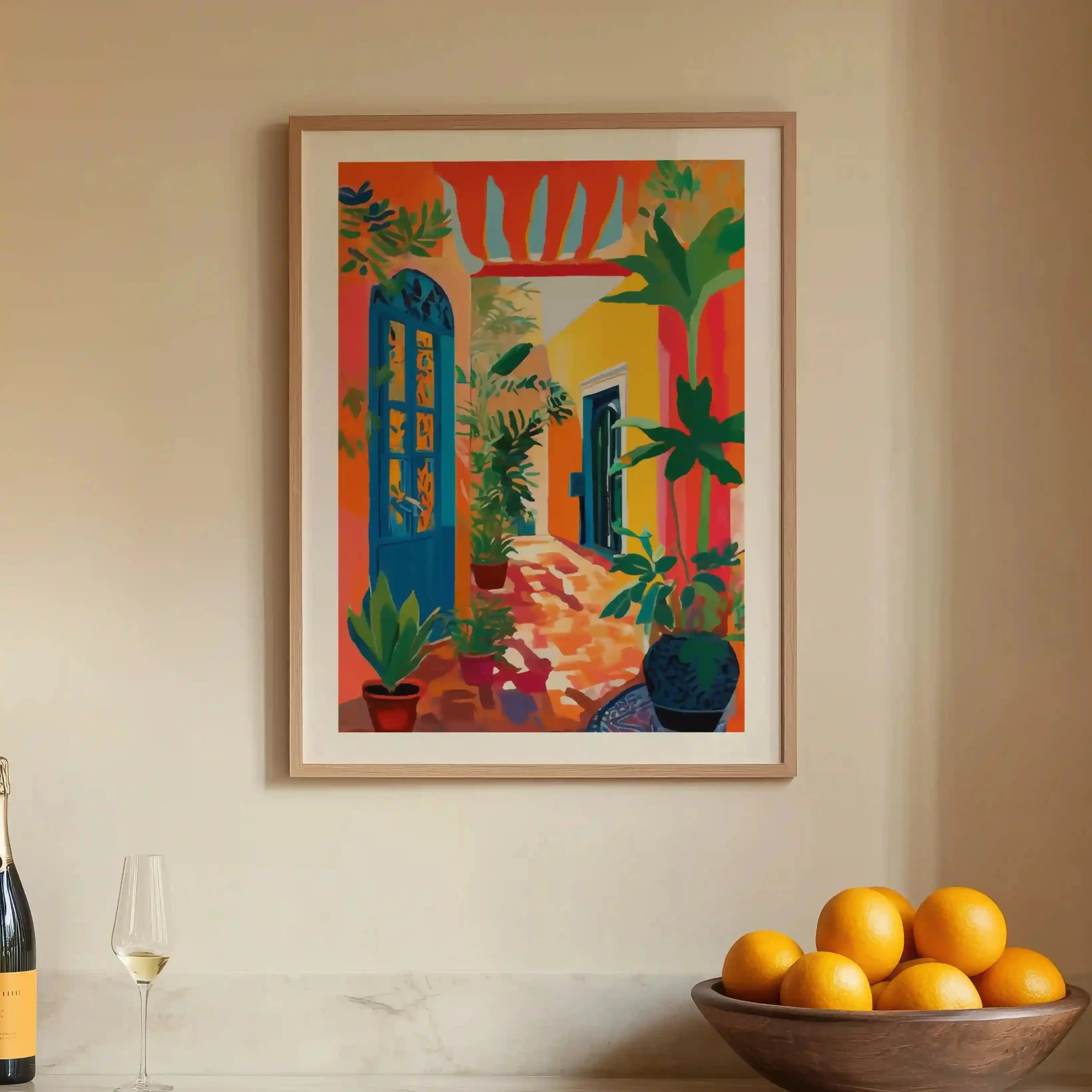 Tableau Décoration – Patio del Silencio – Le Jardin Intérieur