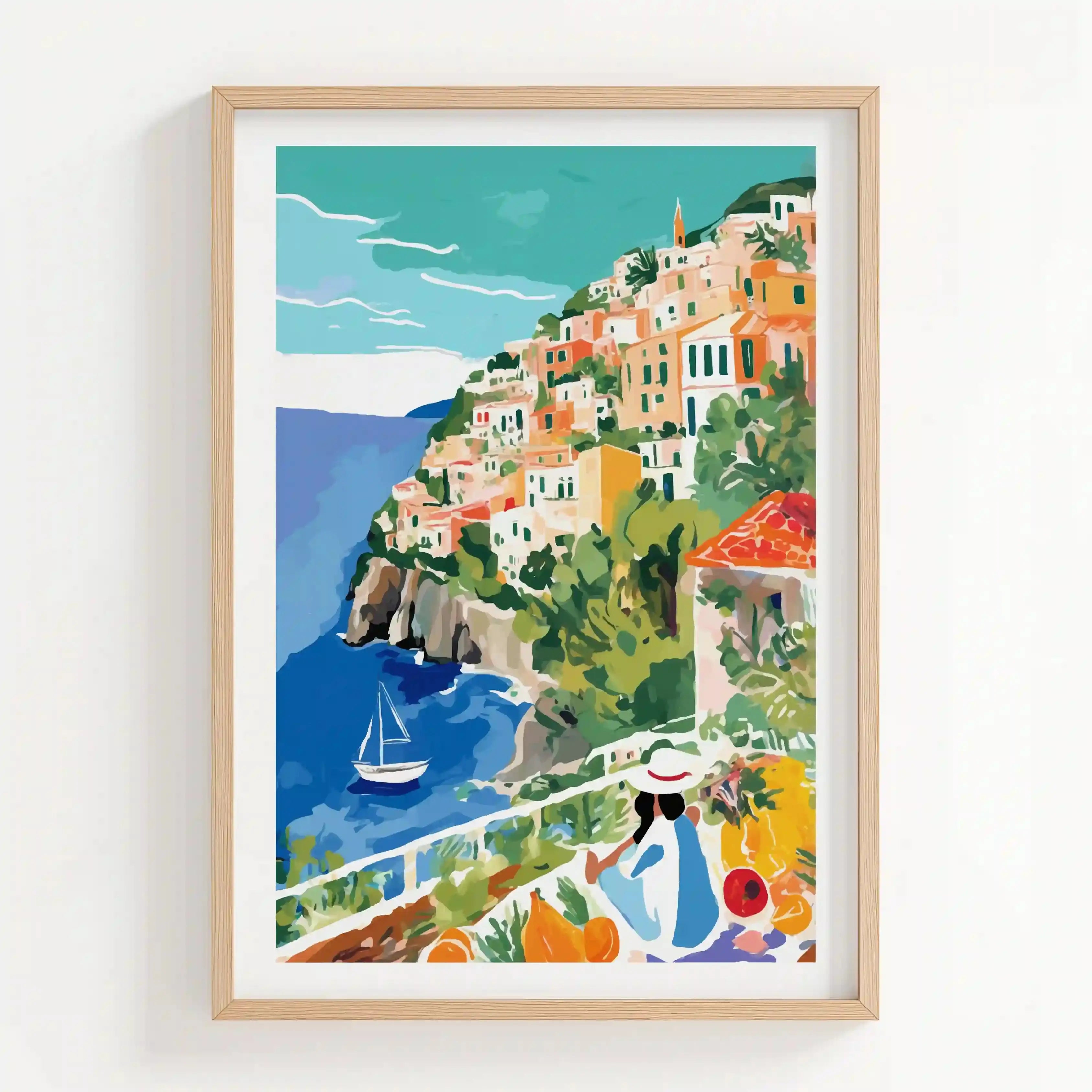 Tableau Décoration – Vista Mediterránea – Le Souffle de la Côte