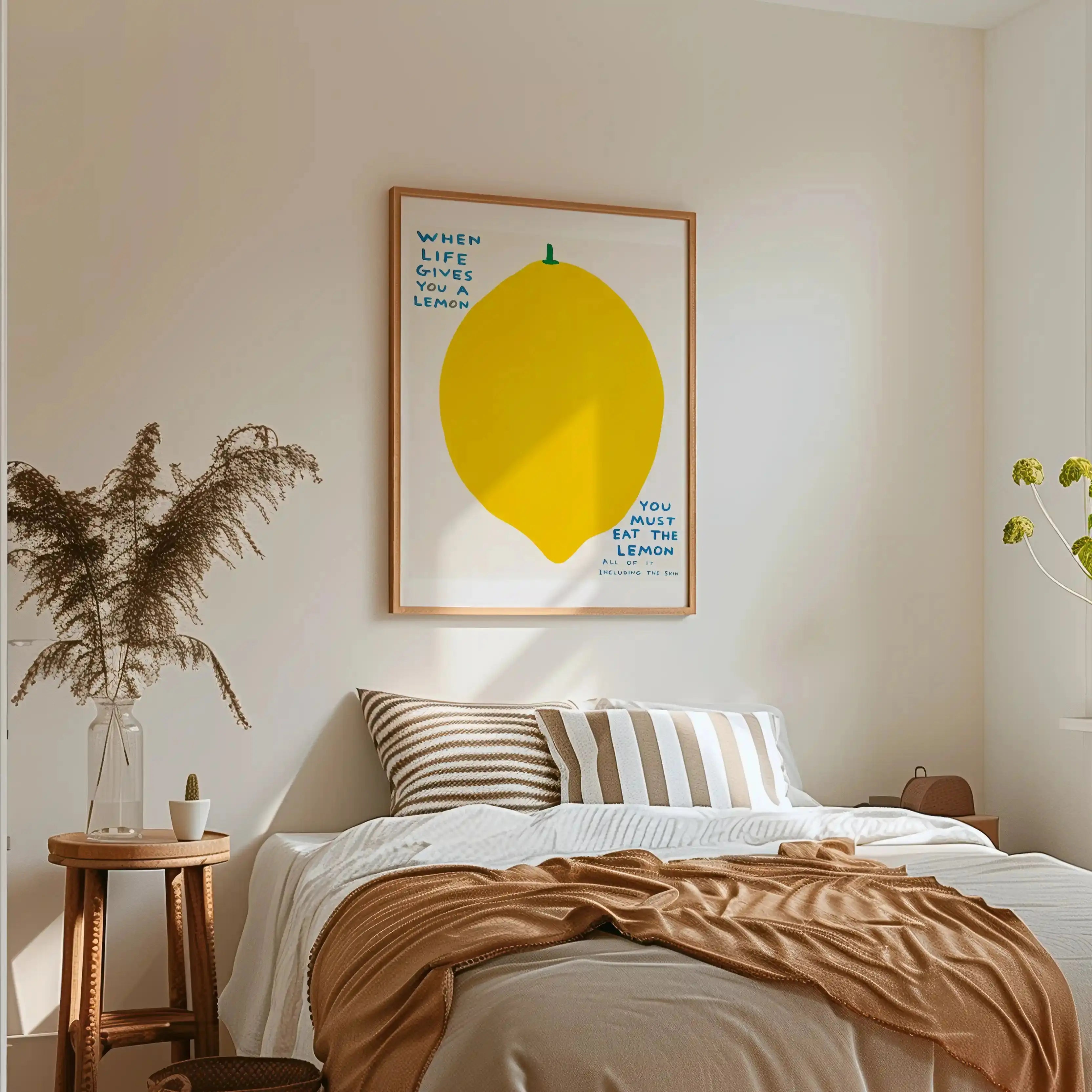 Tableau Décoration – Le Citron – Une Leçon de Vie