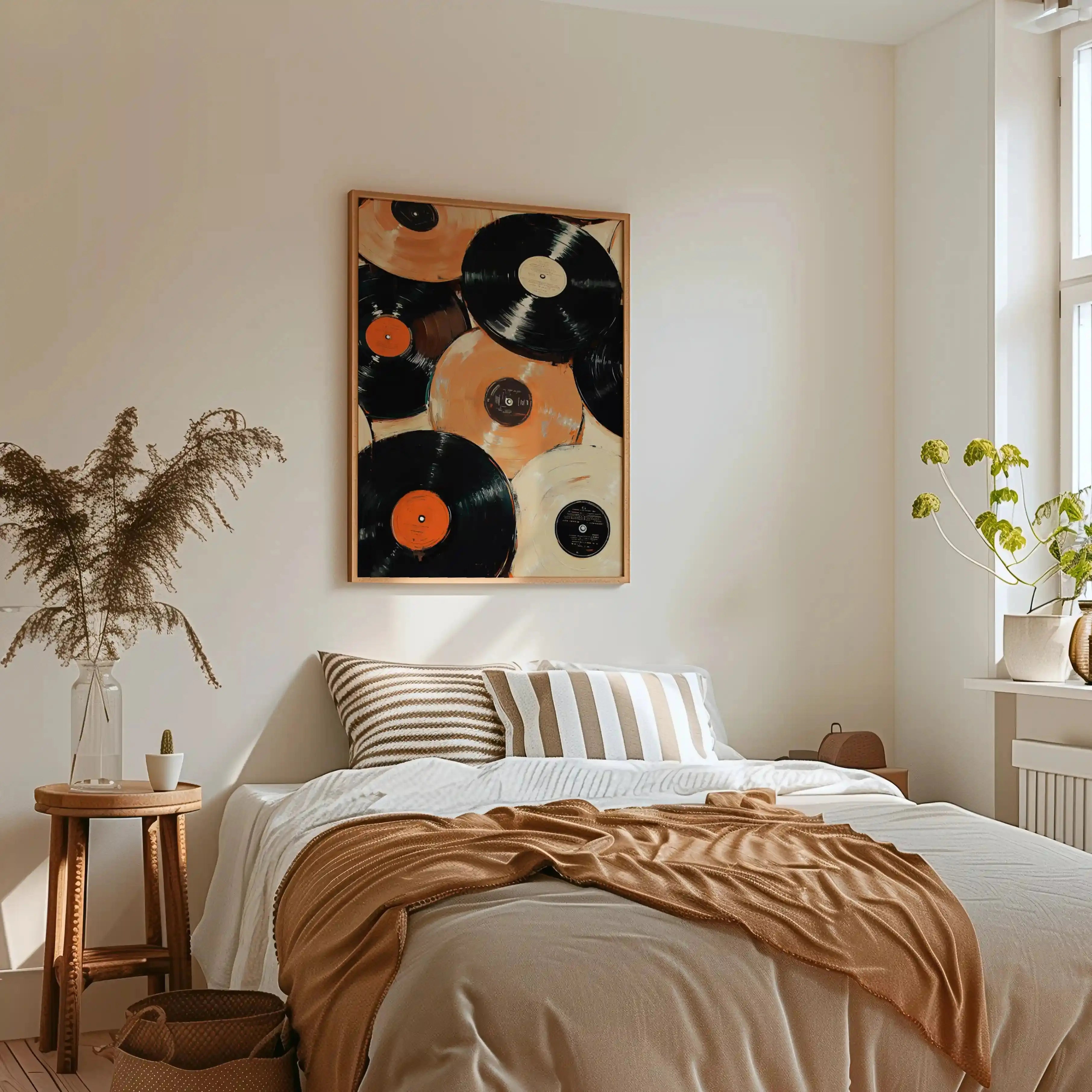 Tableau Décoration - Vinyl Waves – Souvenirs en Rotation Kivura Shop