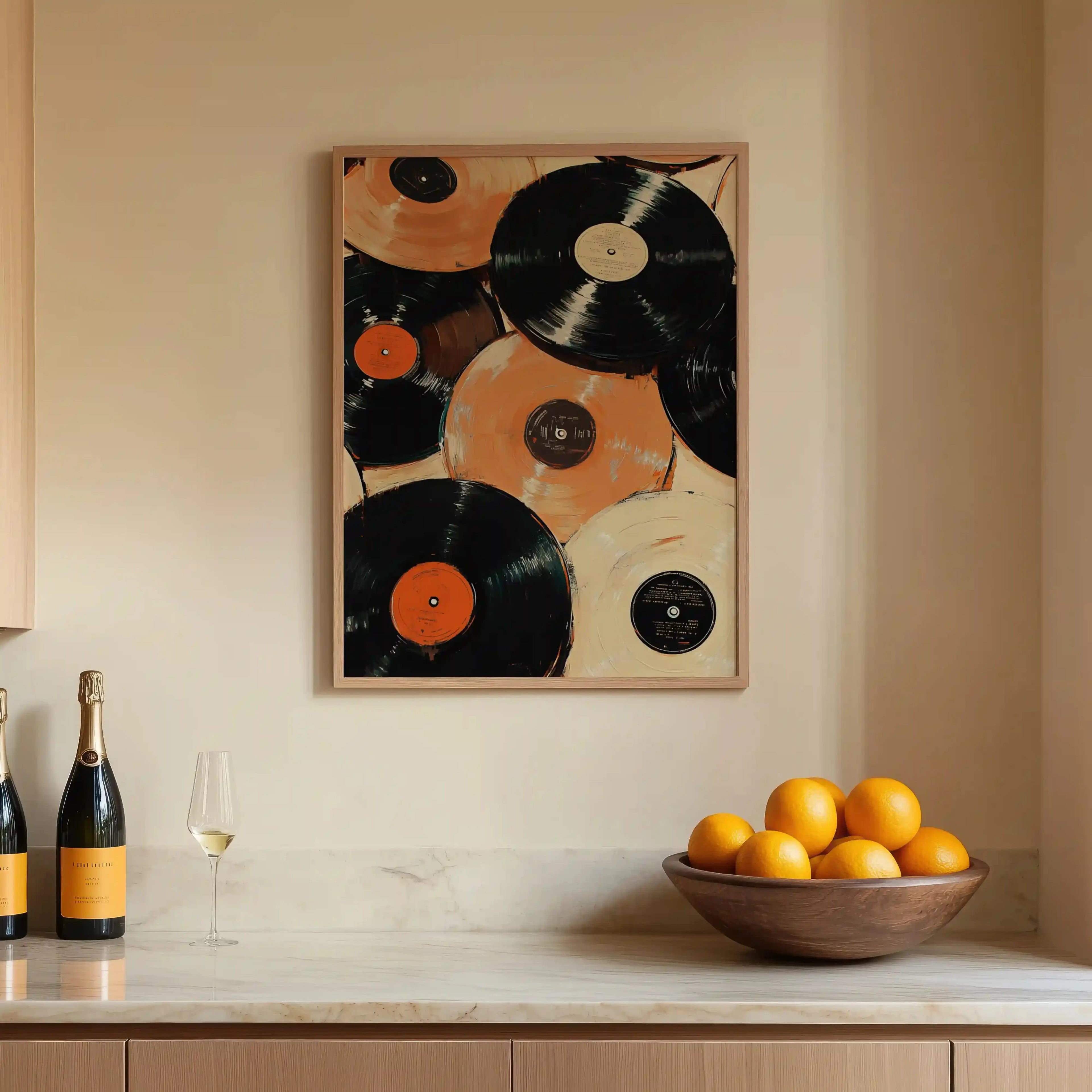 Tableau Décoration - Vinyl Waves – Souvenirs en Rotation