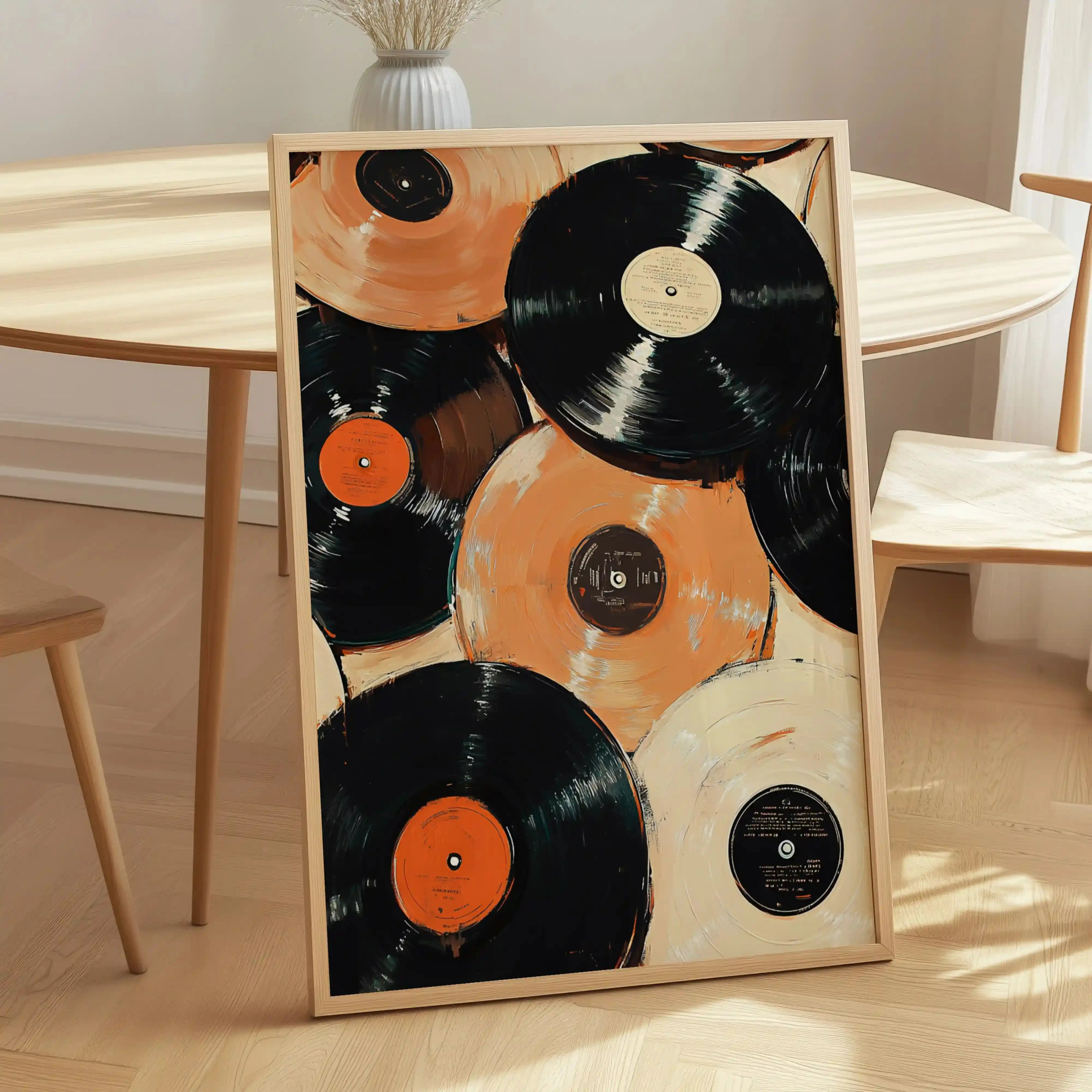 Tableau Décoration - Vinyl Waves – Souvenirs en Rotation