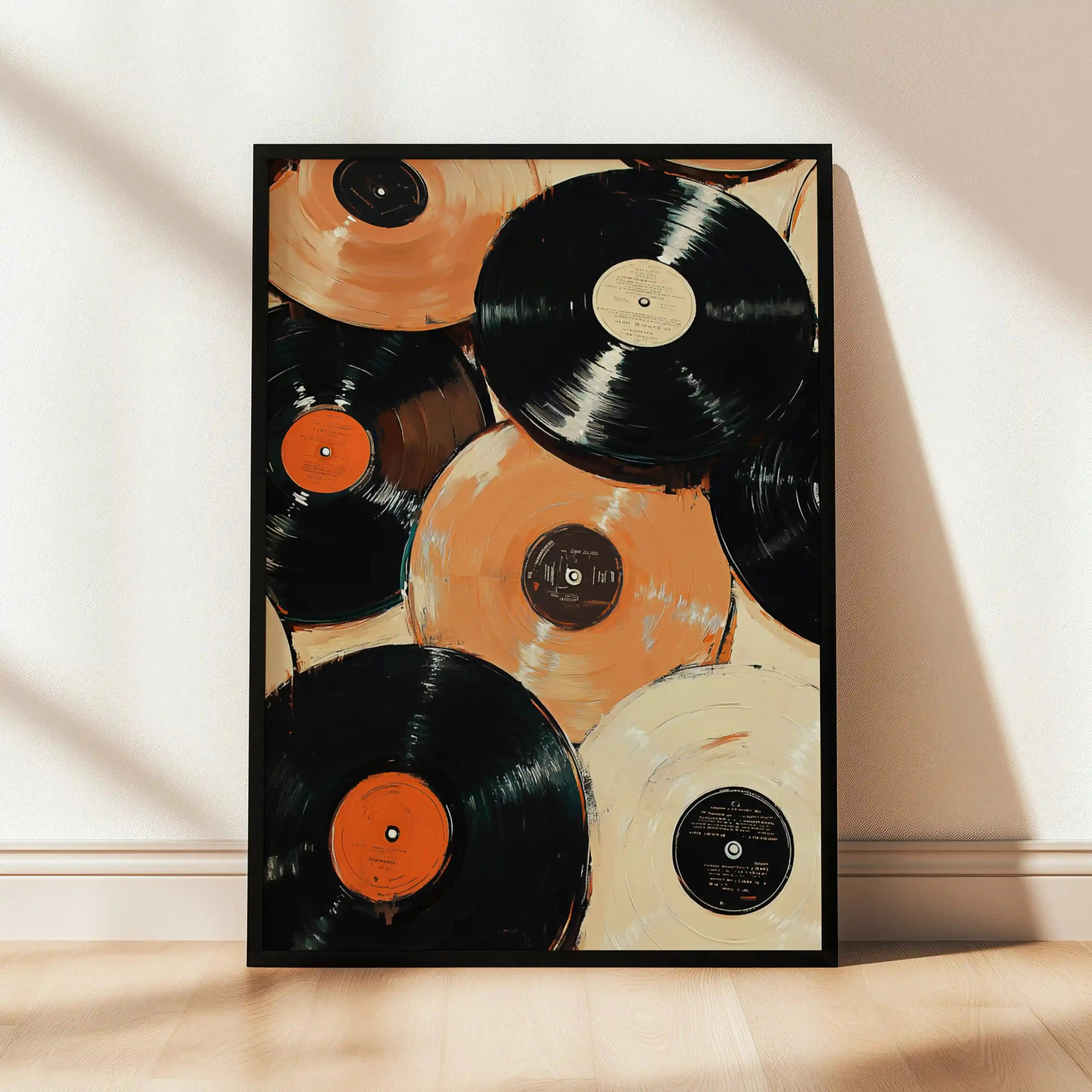 Tableau Décoration - Vinyl Waves – Souvenirs en Rotation