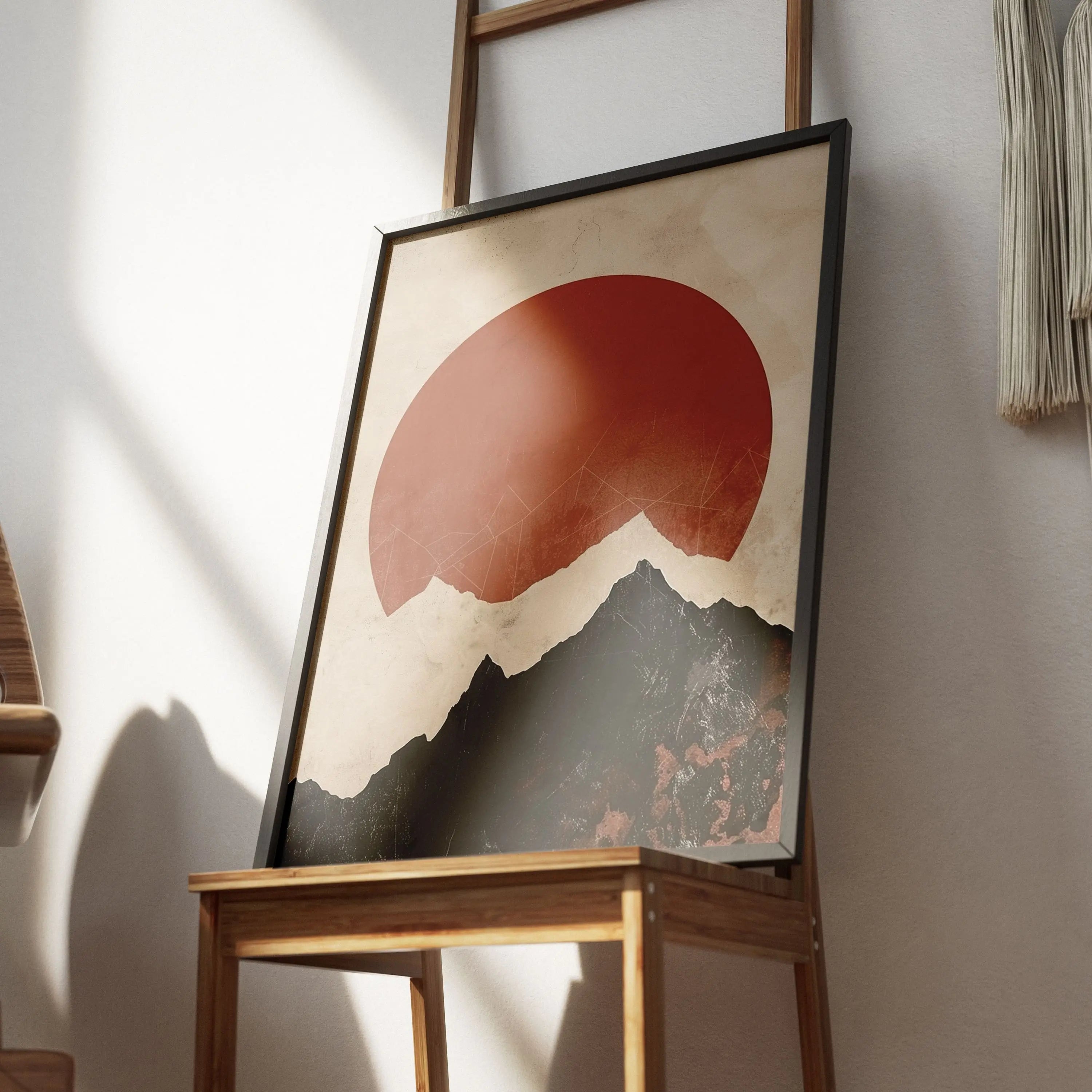 Tableau Décoration Murale - Éclipse sur les Cimes