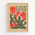Tableau Décoration - El Maestro – Fleurs du Mexique (1922) Kivura Shop