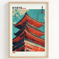 Tableau Décoration Murale – Kyoto Temple – Pagode Japonaise Kivura Shop