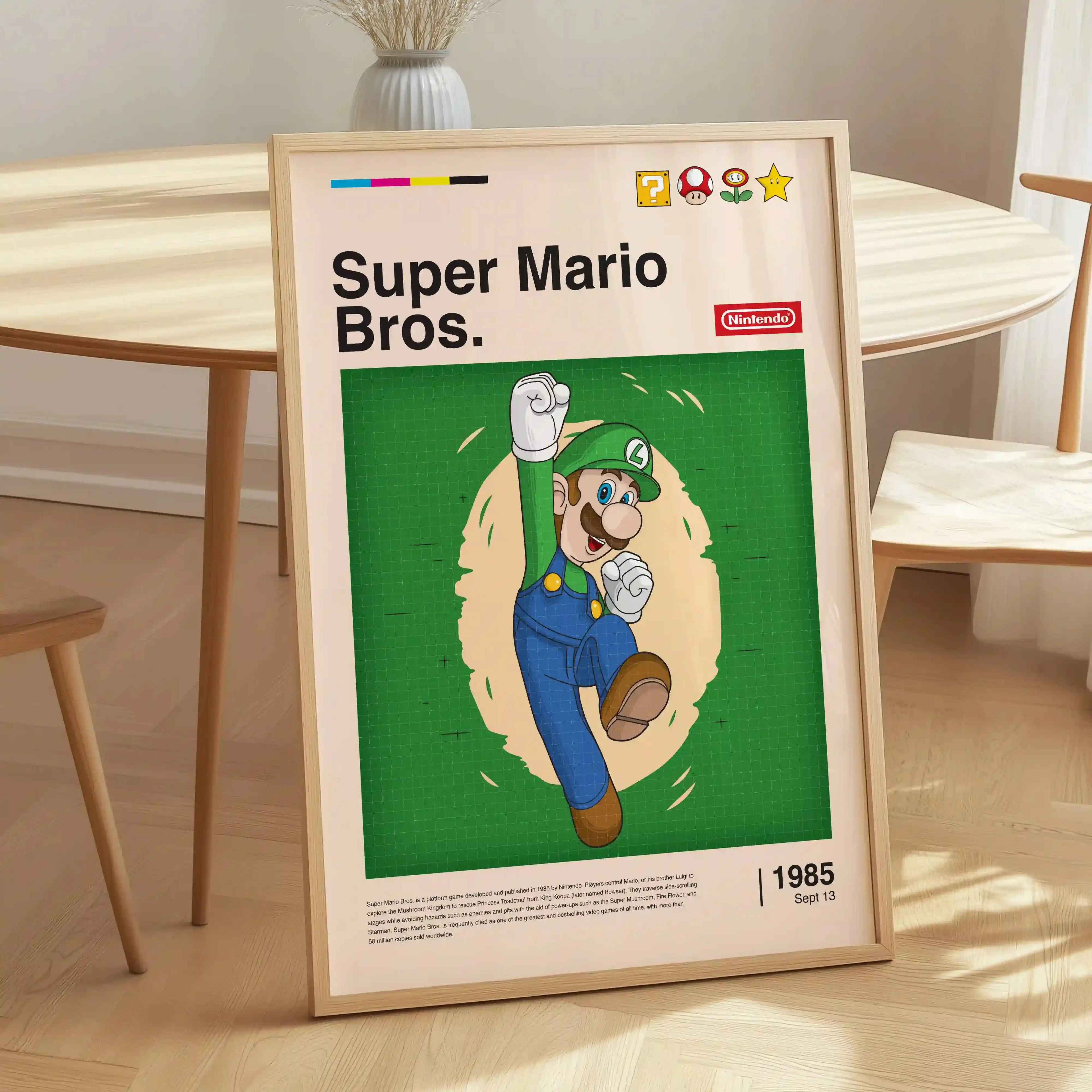 Tableau Decoration - Luigi