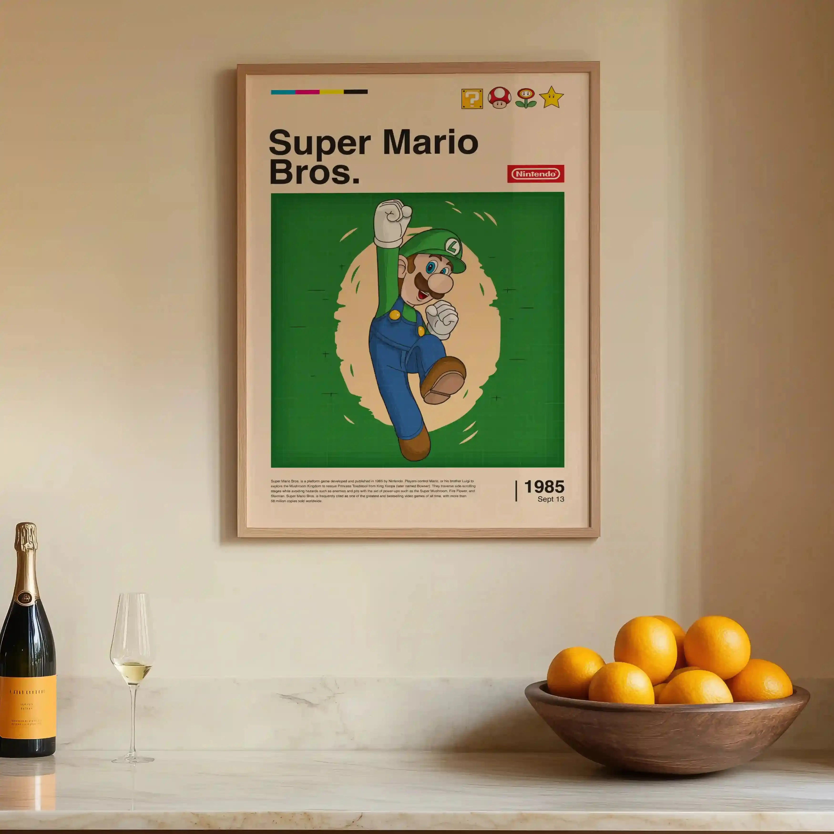 Tableau Decoration - Luigi