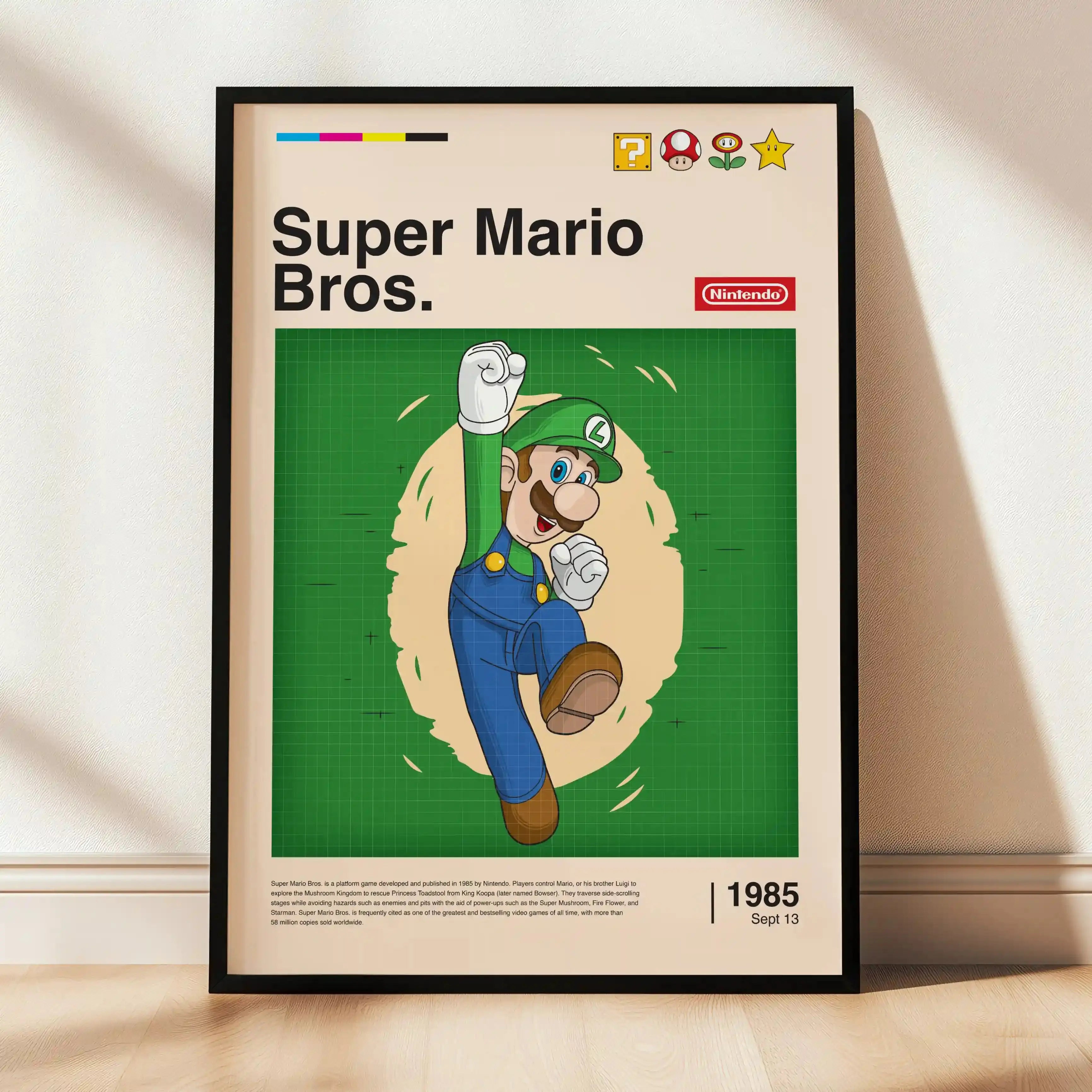 Tableau Decoration - Luigi