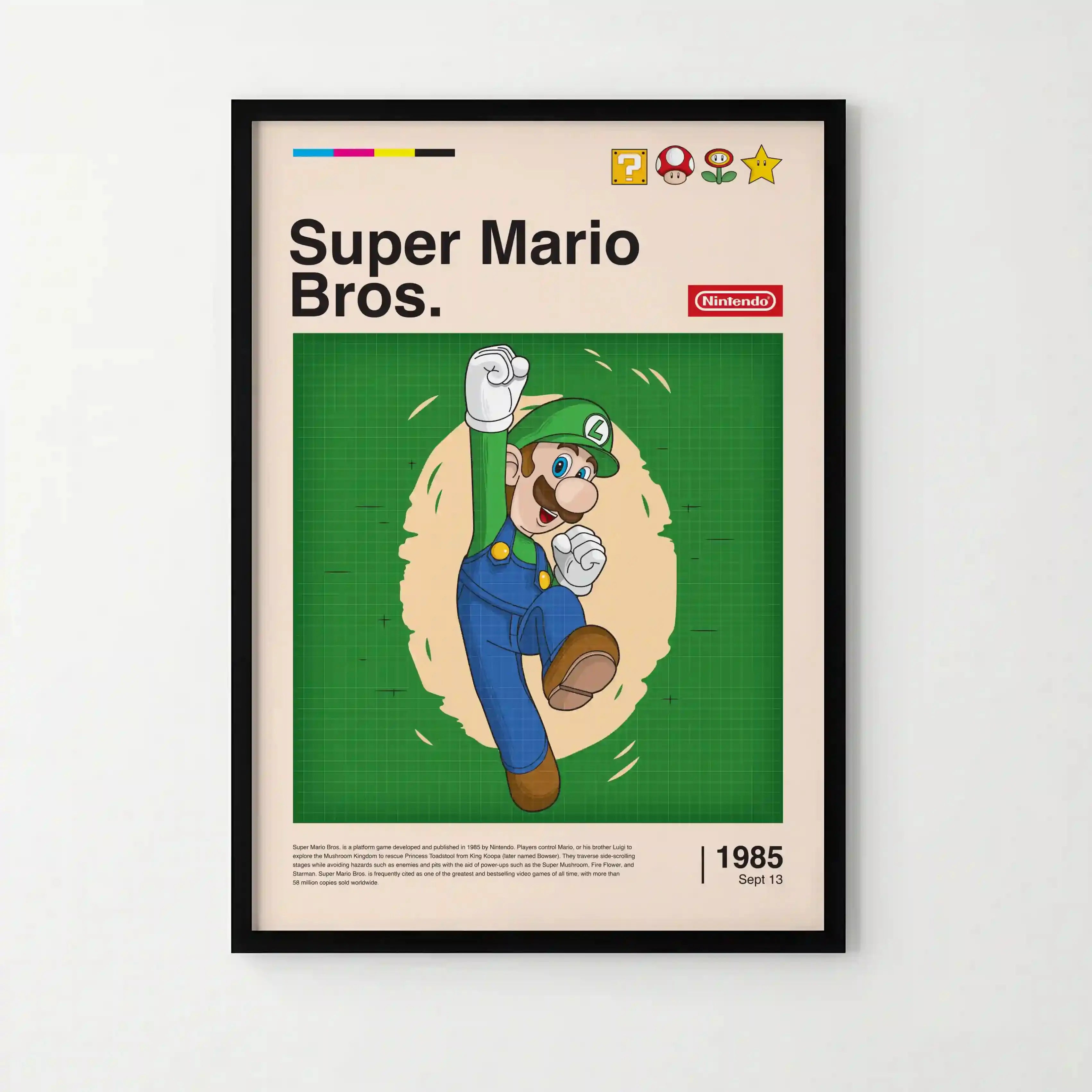 Tableau Decoration - Luigi