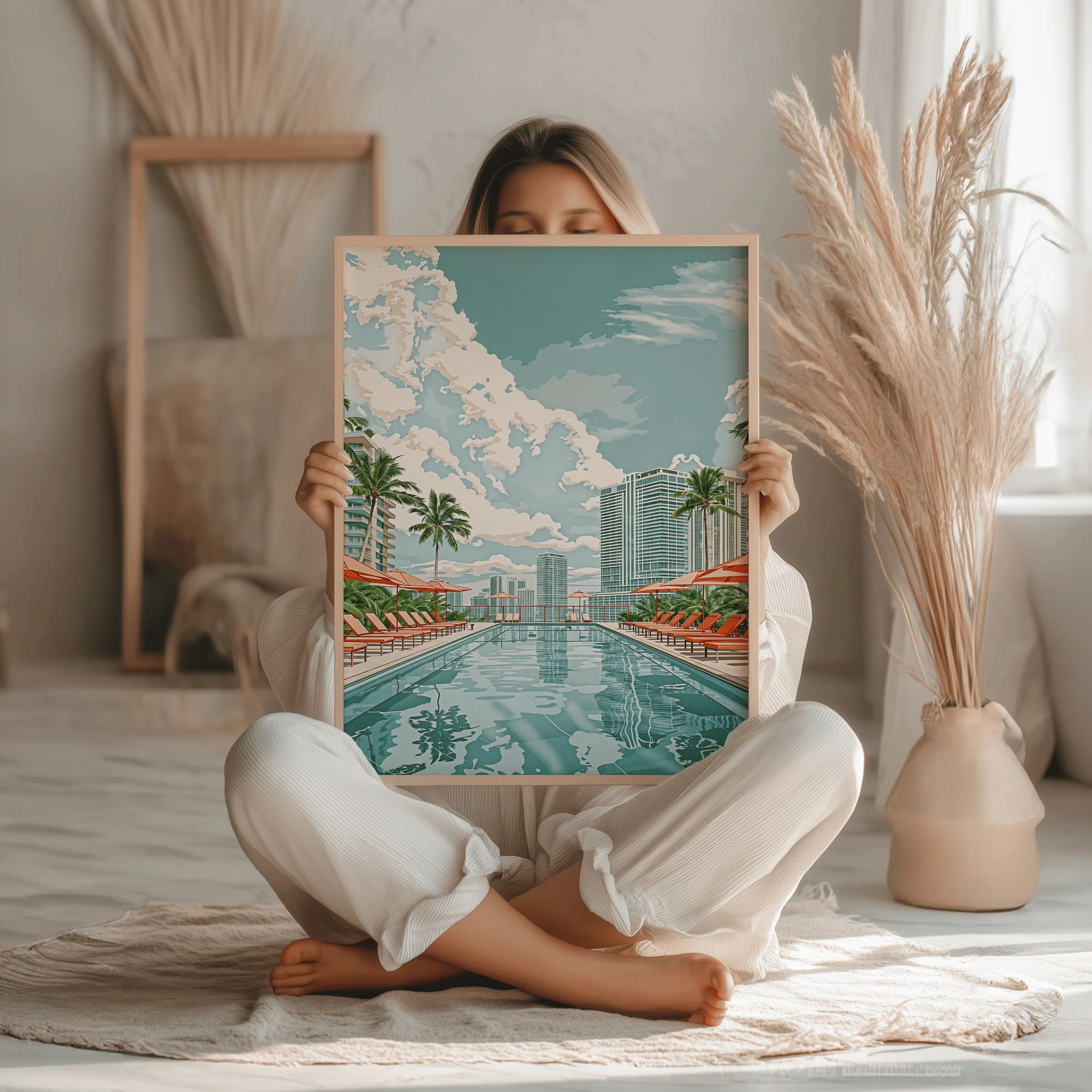 Tableau Décoration Murale Miami – Miami Dream | Évasion dans la Magic City Kivura Shop