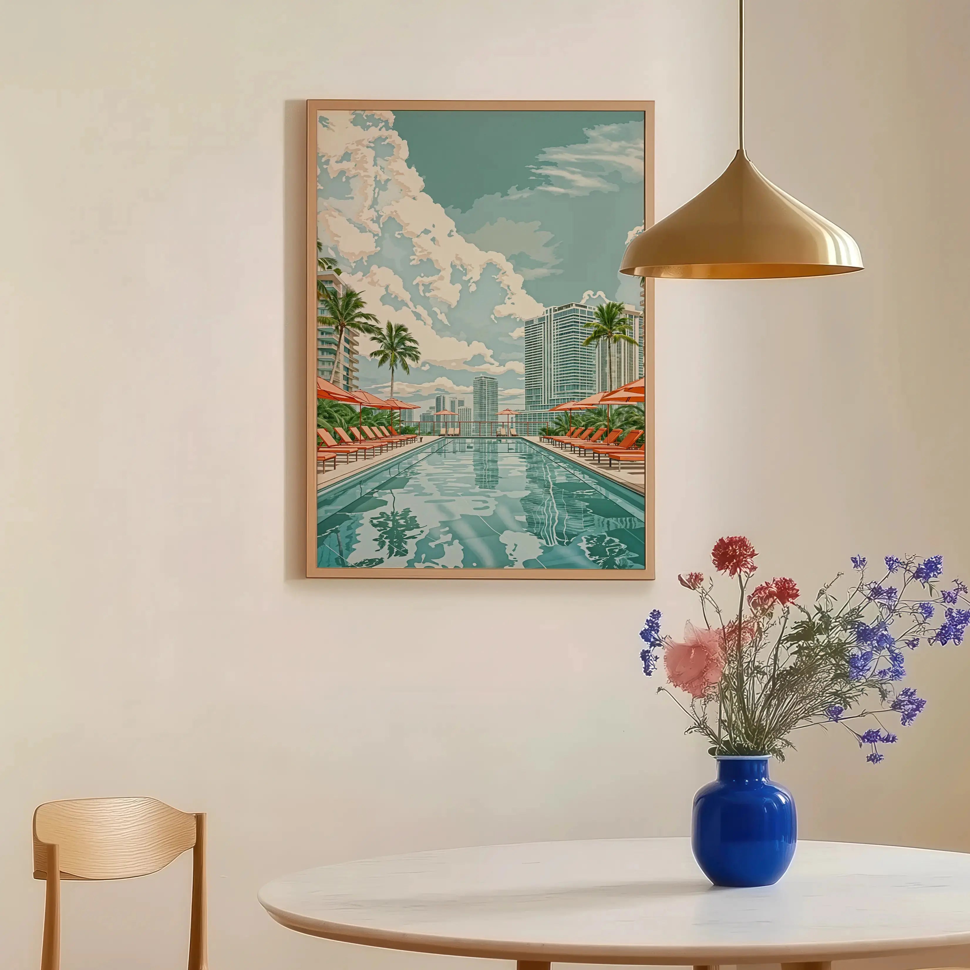 Tableau Décoration Murale Miami – Miami Dream | Évasion dans la Magic City Kivura Shop