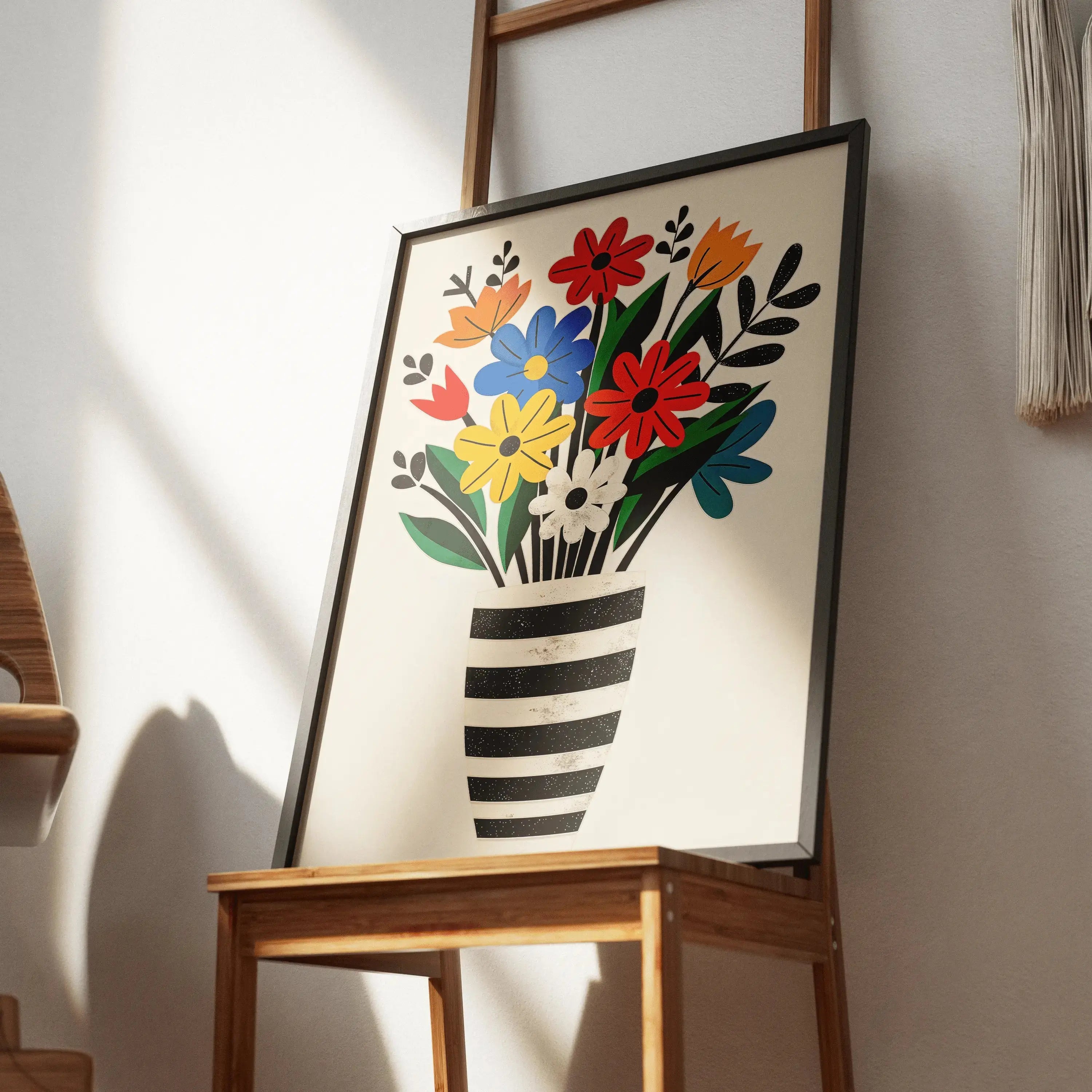 Tableau Décoration Murale - Bouquet Florale Colorée
