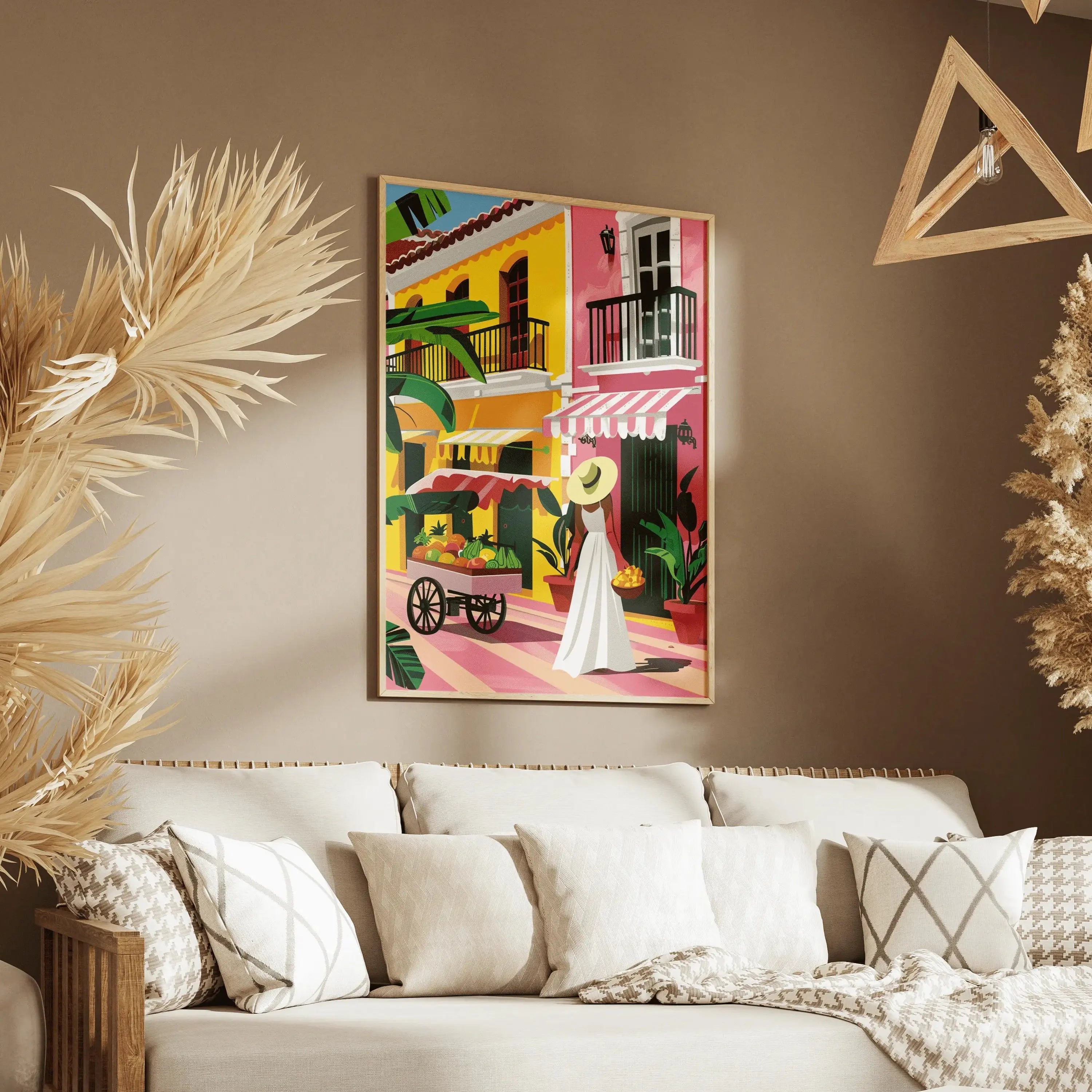 Tableau Décoration Murale - Promenade Tropicale