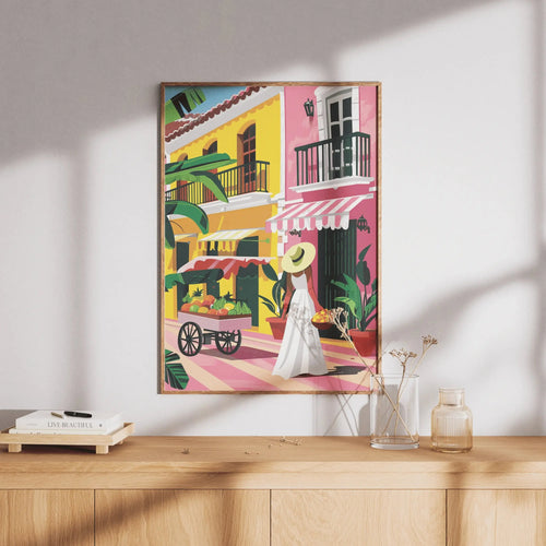 Muurdecoratie Schilderij - Verticale Balans