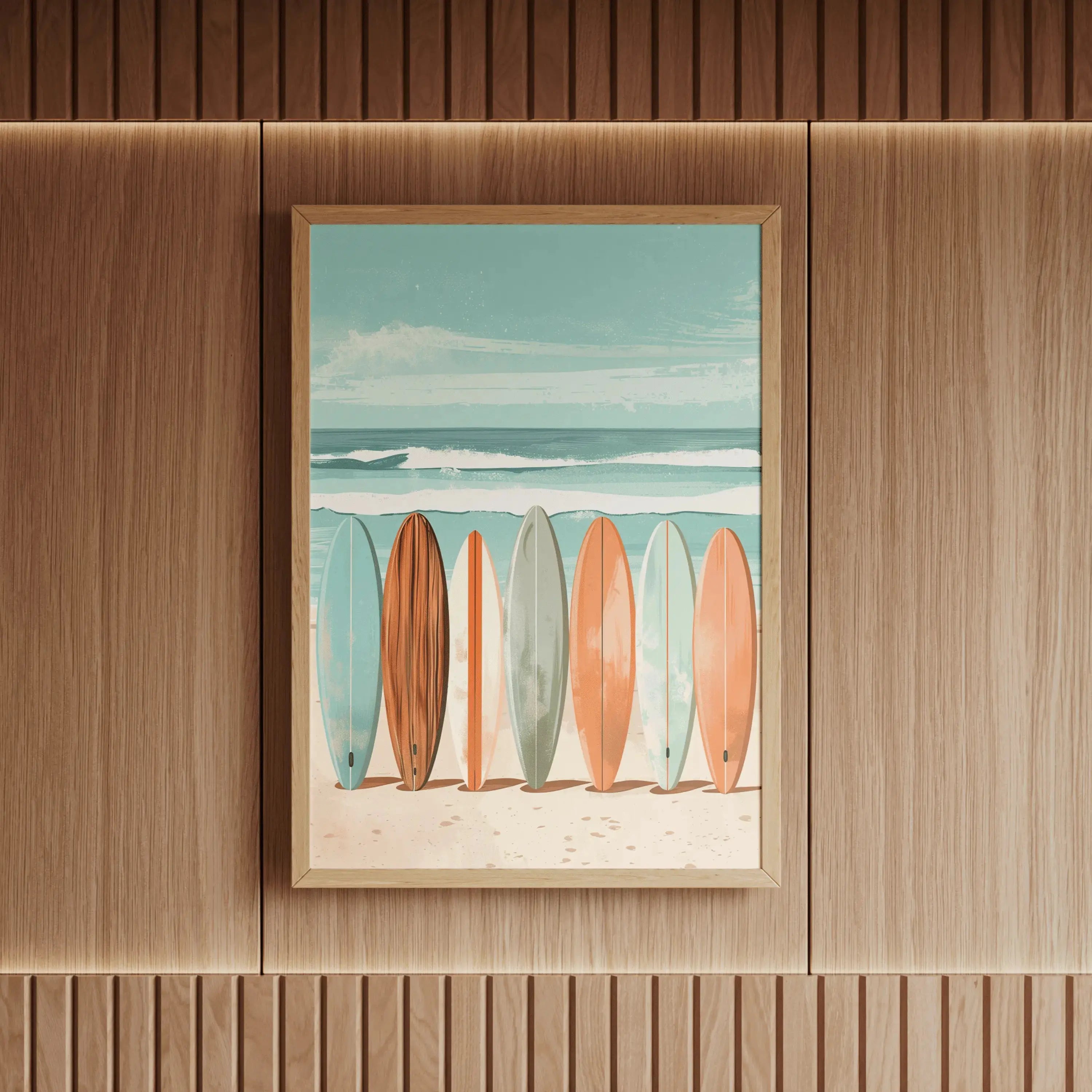 Tableau Décoration Murale - Surfline Symphonie