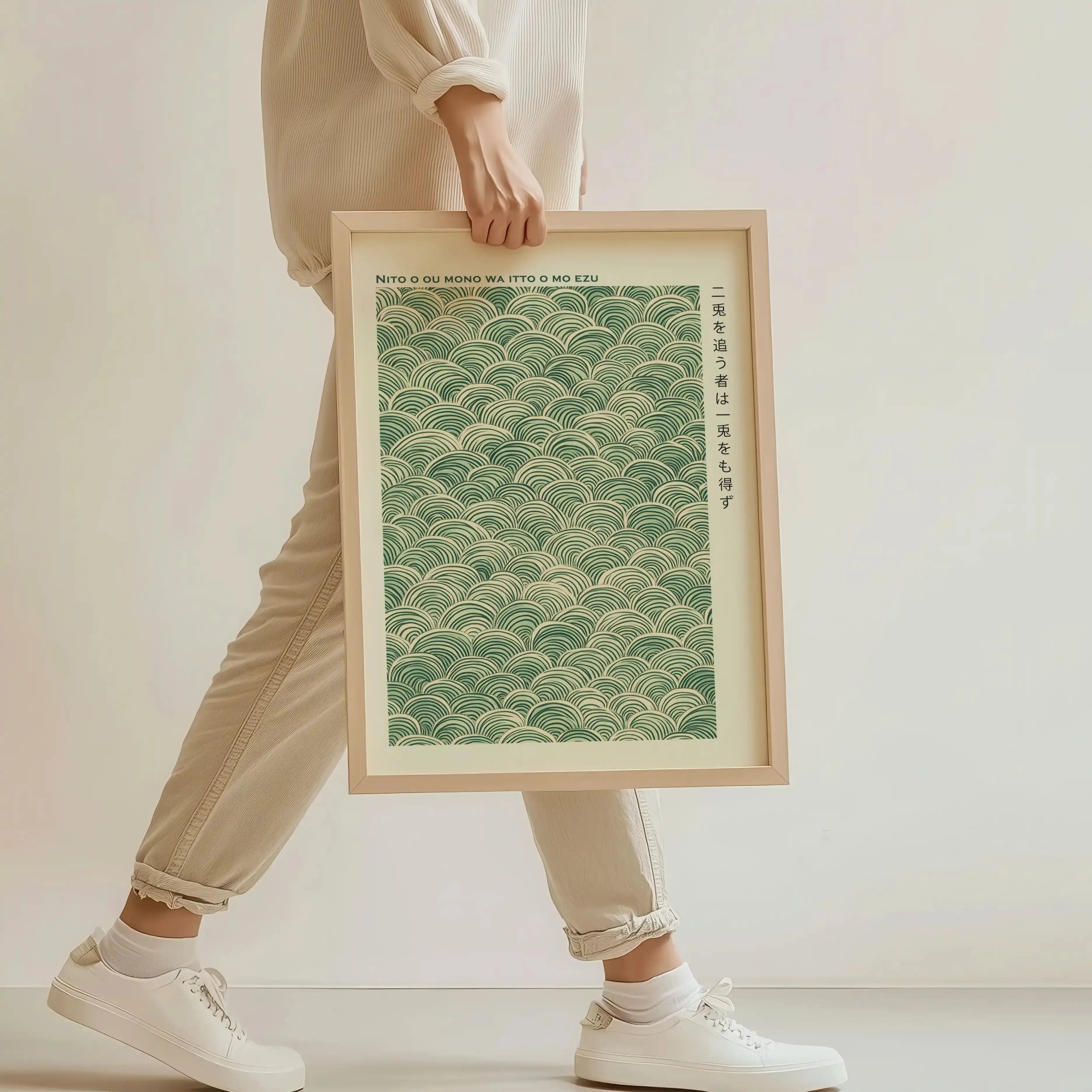 Tableau Vagues – Nito Japonaises Zen, Décoration Murale Apaisante Kivura Shop