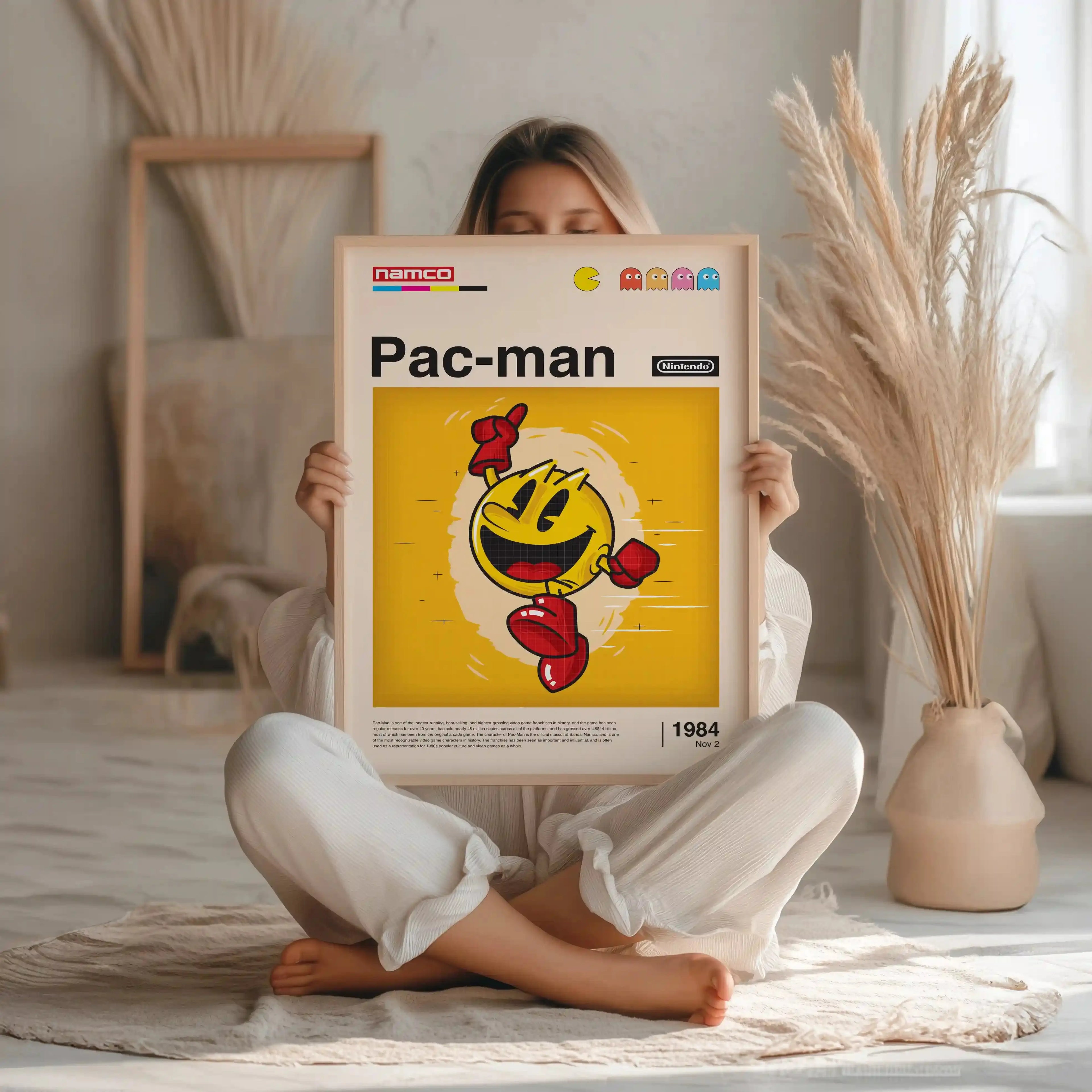 Tableau Decoration - Pac-Man- La Légende du Labyrinthe Kivura Shop