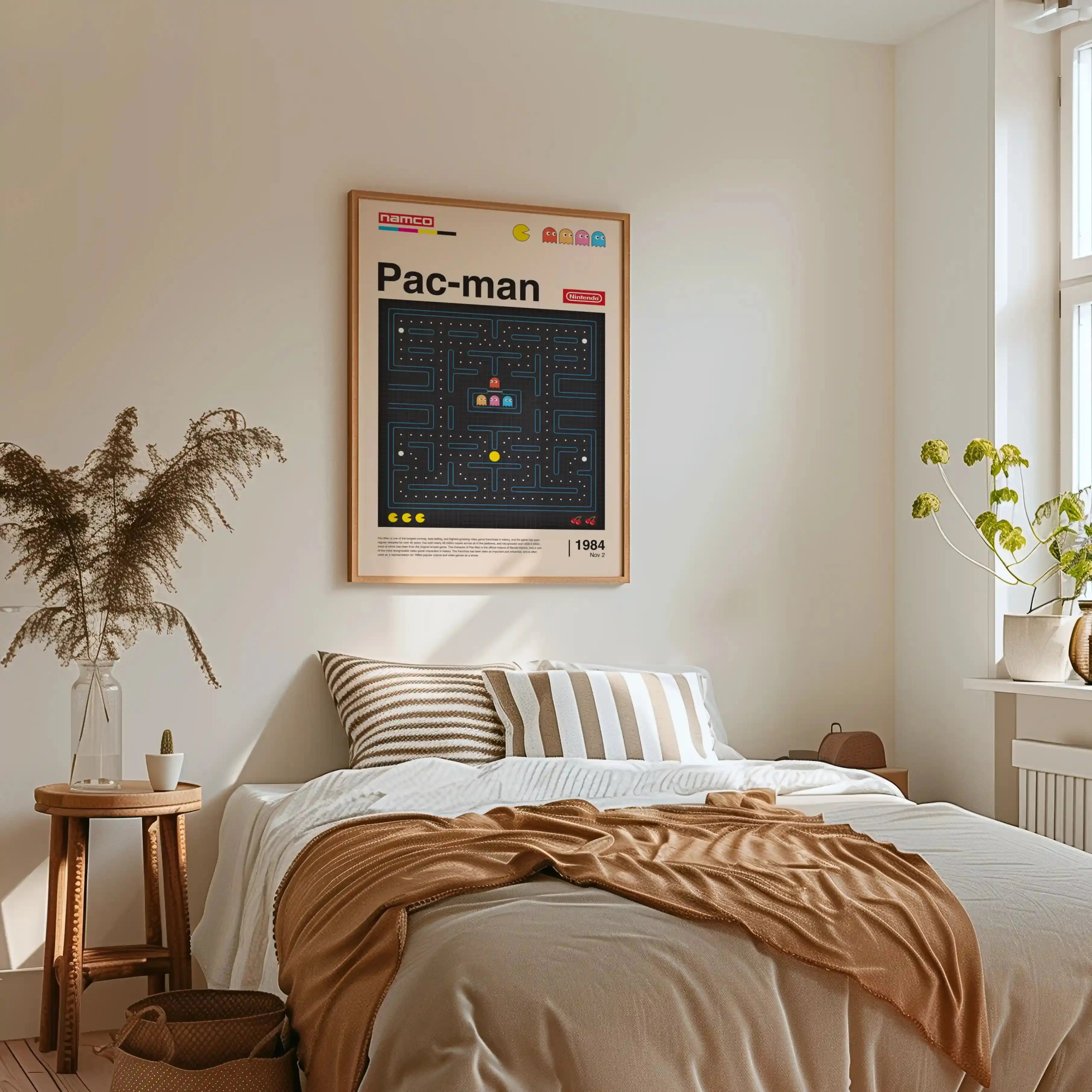 Tableau Decoration - Pac-Man Game - Édition Arcade Vintage Kivura Shop