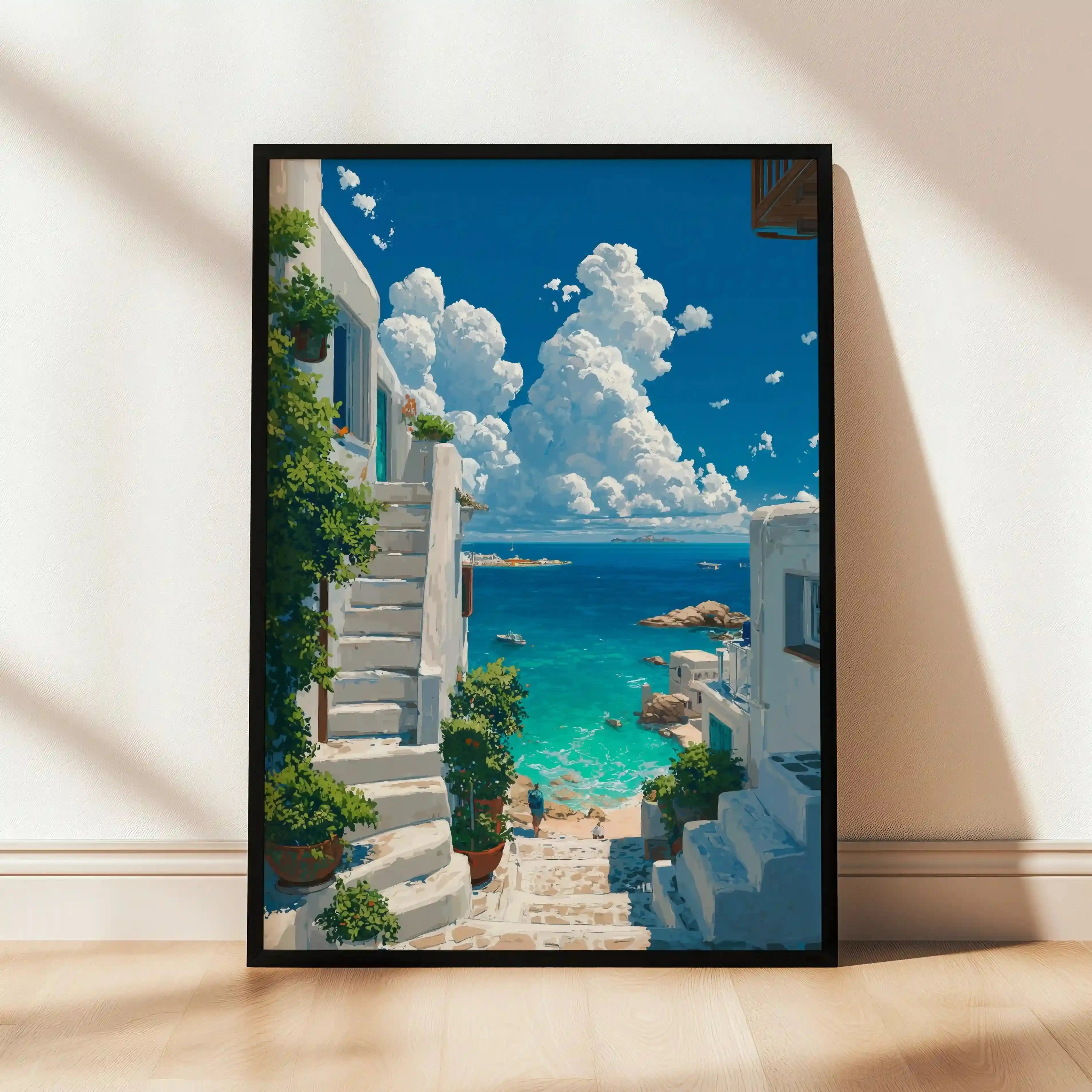 Tableau Méditerranéen – Escapade sur les Marches Blanches