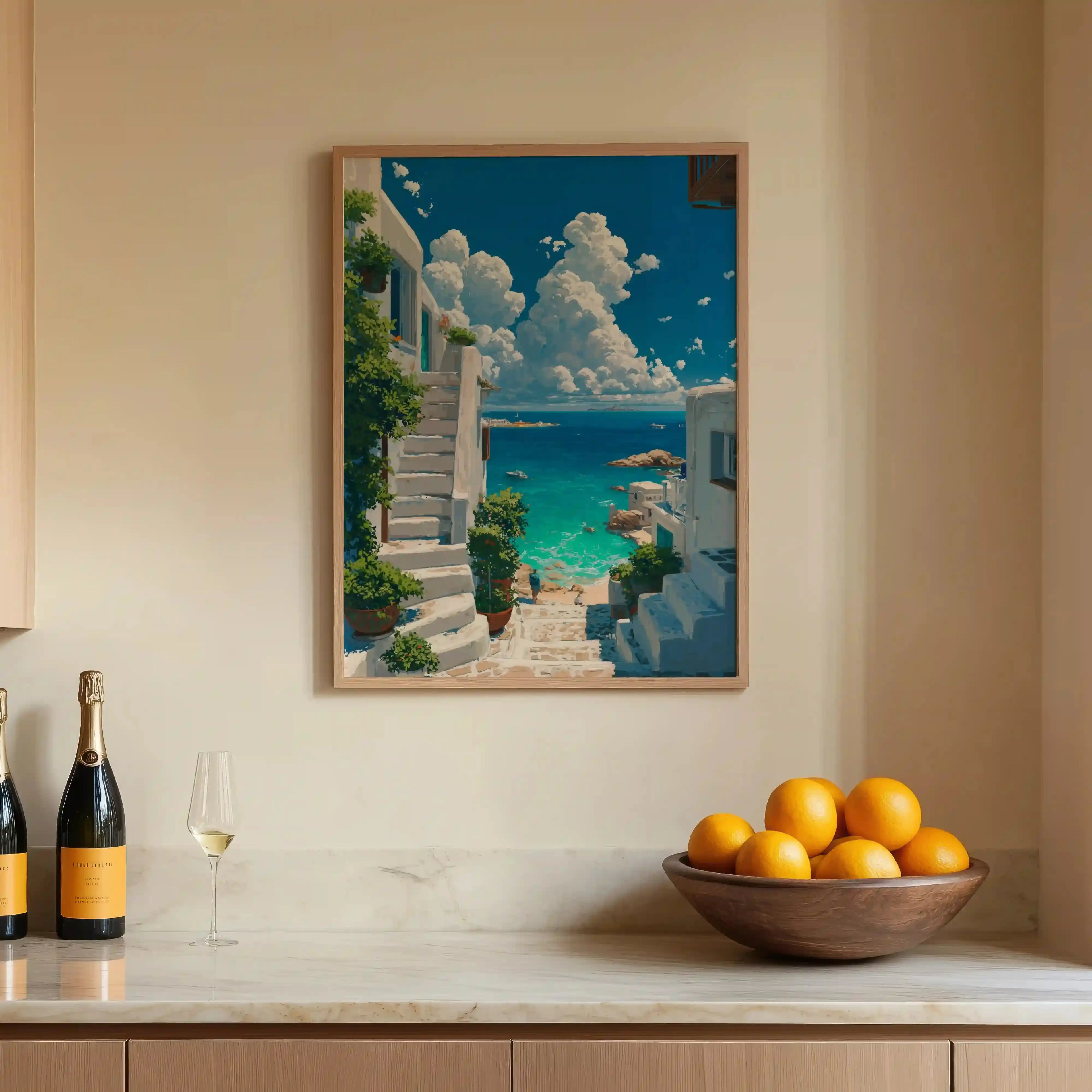 Tableau Méditerranéen – Escapade sur les Marches Blanches