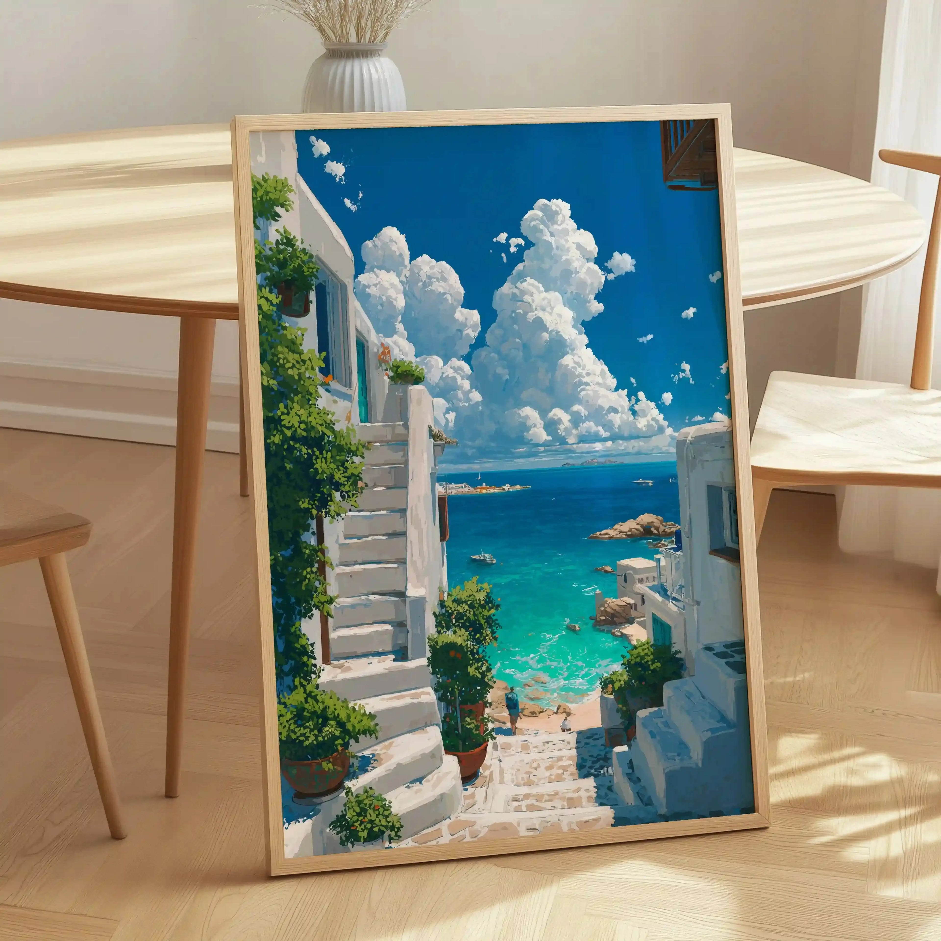 Tableau Méditerranéen – Escapade sur les Marches Blanches