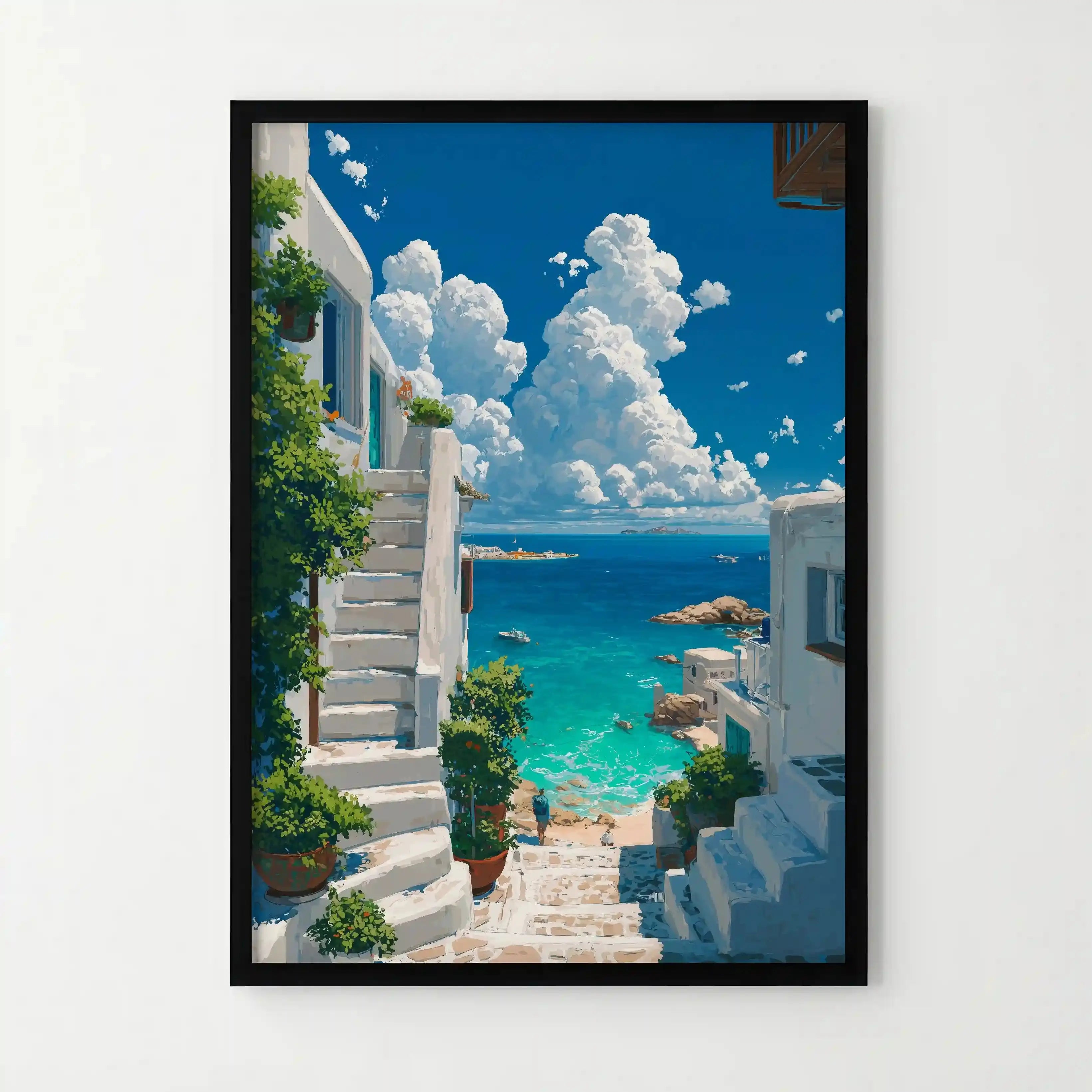 Tableau Méditerranéen – Escapade sur les Marches Blanches