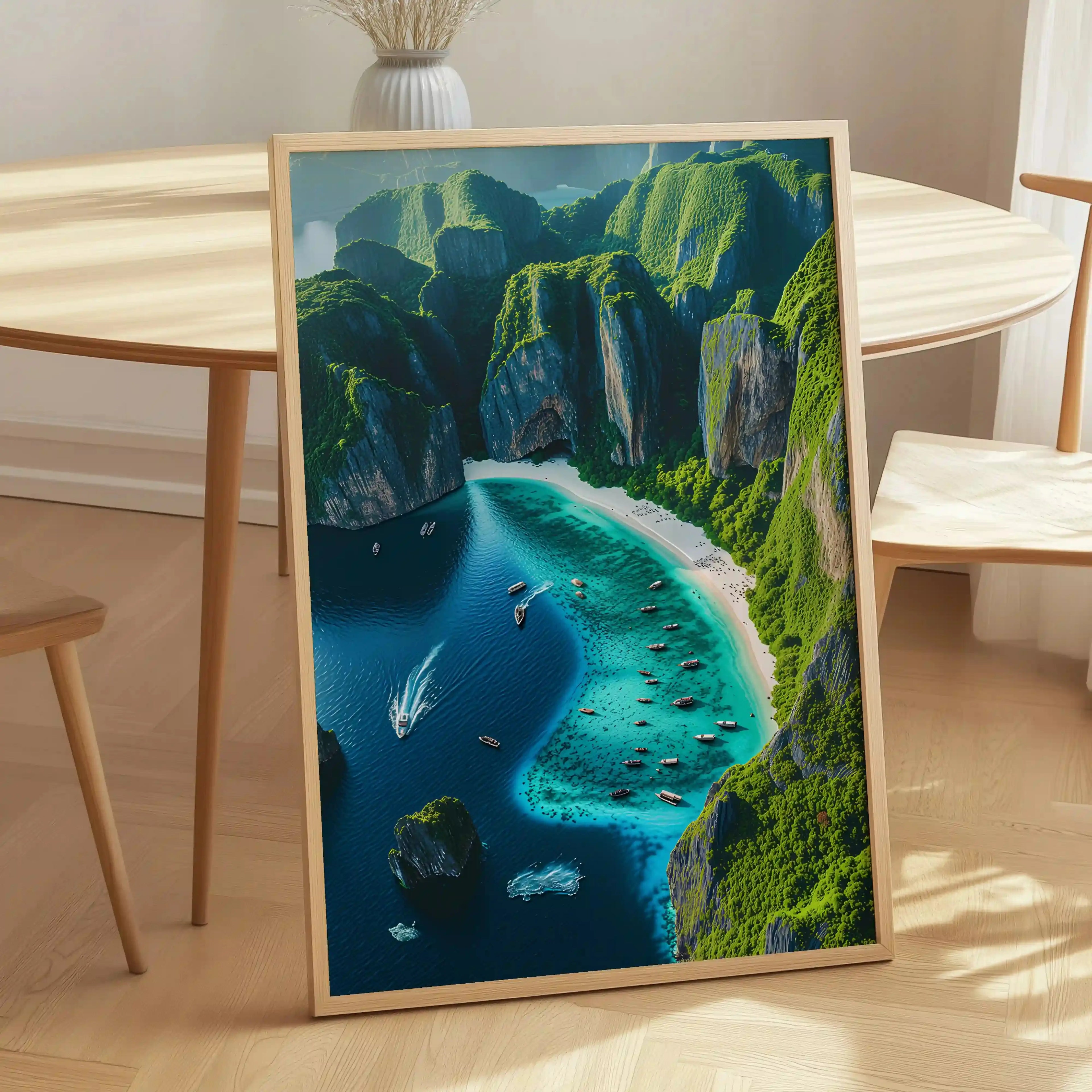 Tableau Baie Émeraude – Évasion Tropicale & Liberté Absolue