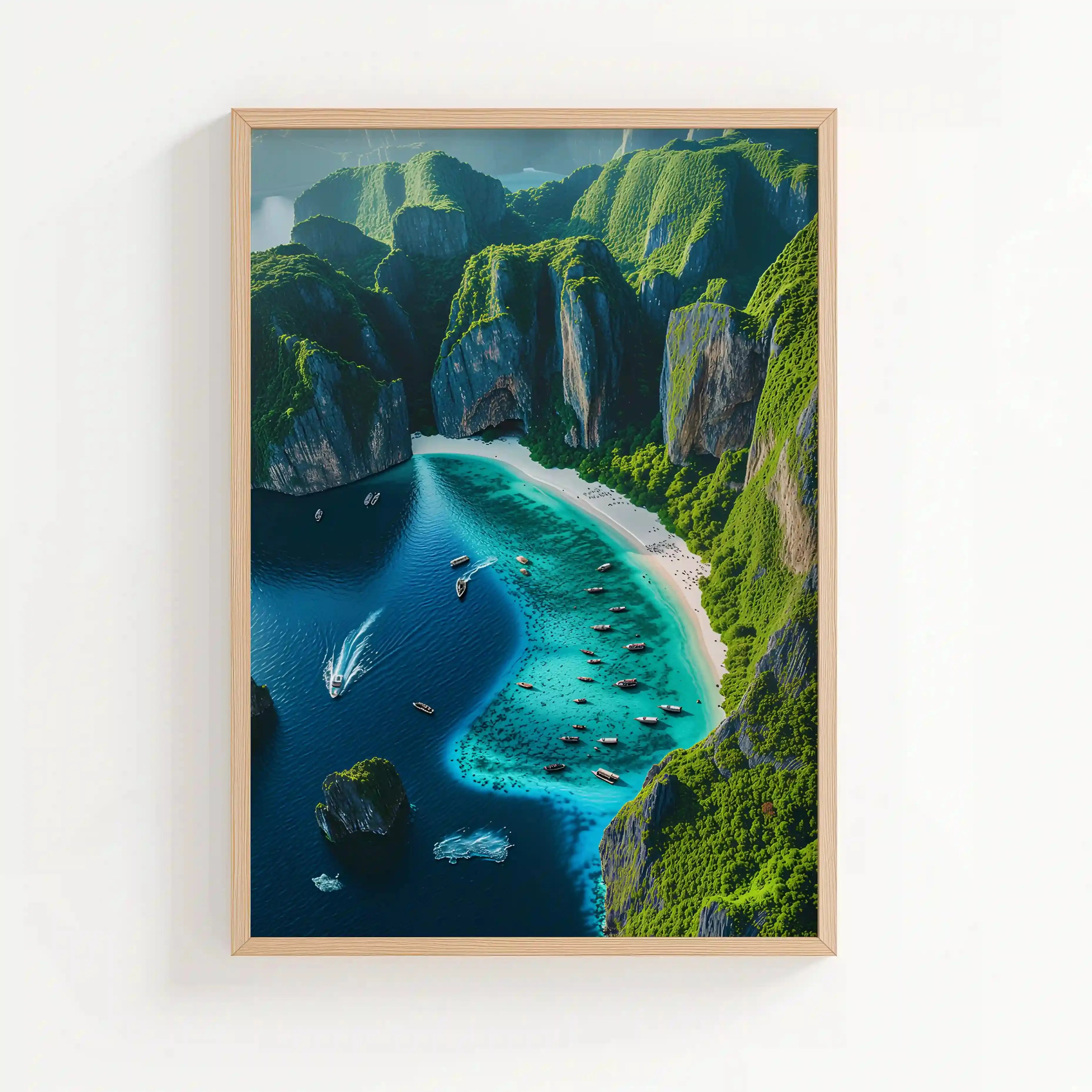 Tableau Baie Émeraude – Évasion Tropicale & Liberté Absolue